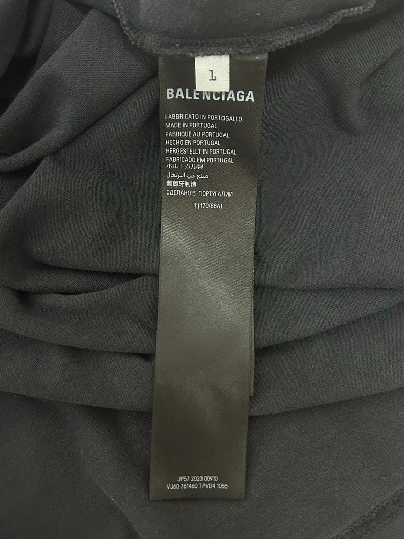 Balenciaga Balenciaga Perforated lighter iron piece neckline short sle Size US S / EU 44-46 / 1 - 4 Thumbnail