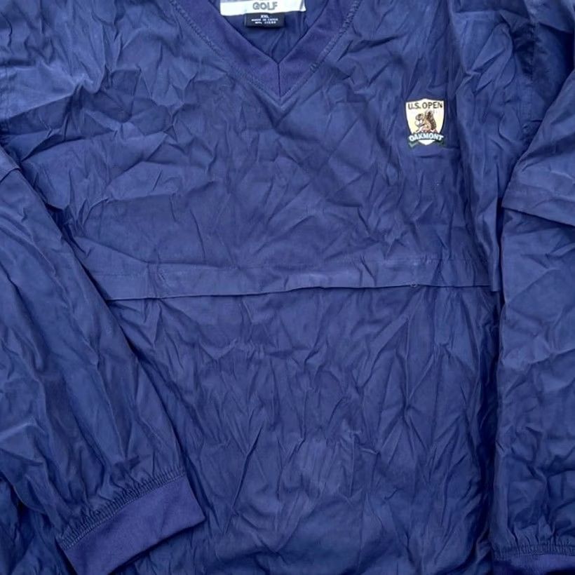 Vintage VINTAGE US Open Oakmont Golf Windbreaker Jacket 2007 Convertible Sleeves Size 2XL XXL Navy Blue Weatherproof Garment Company Men Windbreaker Jacket Size US XXL / EU 58 / 5 - 3 Thumbnail