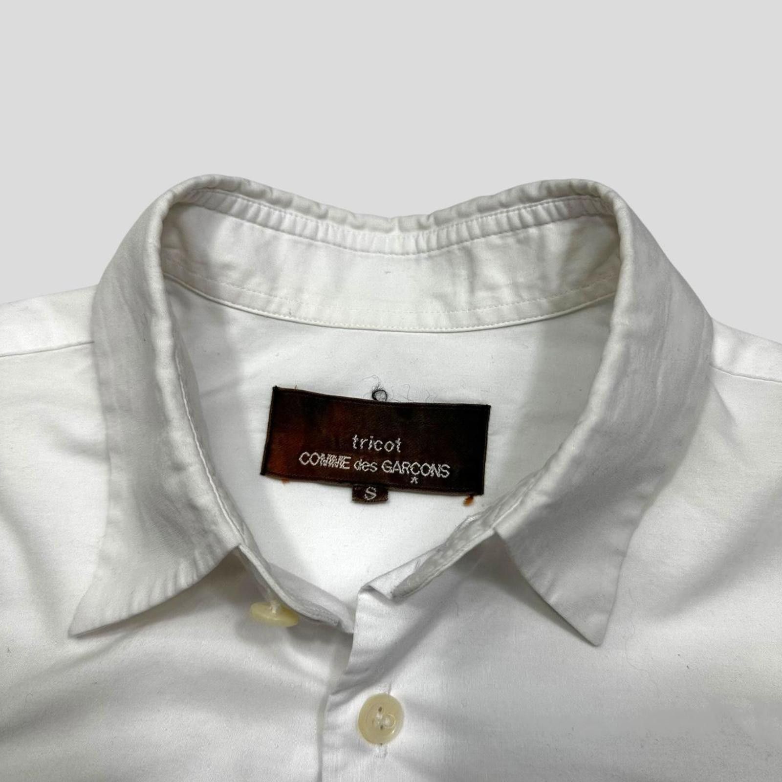 Comme des Garcons CDG Tricot 2019 Boxy Gathered Blouse Shirt - S-L Size M / US 6-8 / IT 42-44 - 3 Thumbnail