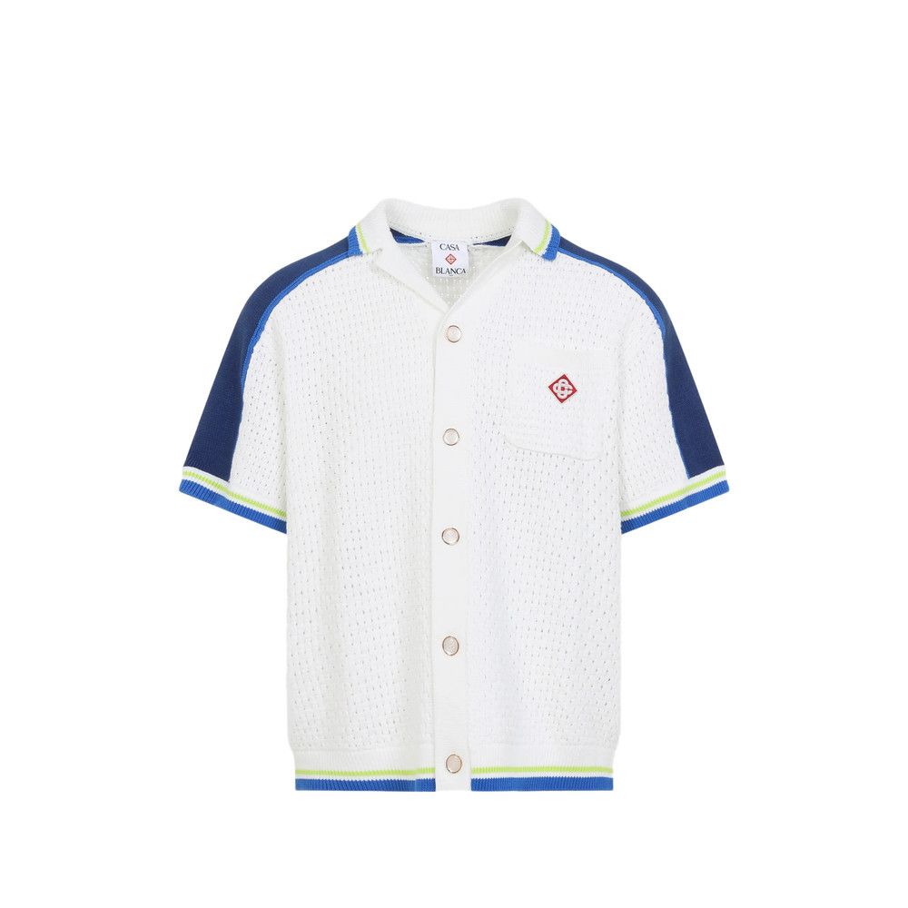 Casablanca Casablanca WHITE Shirts Size US XL / EU 56 / 4 - 1 Thumbnail