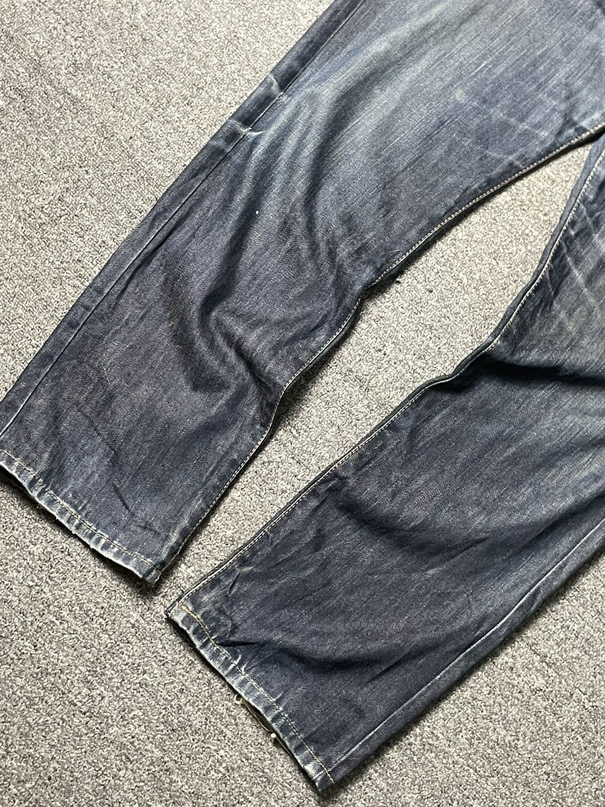 Edwin × Japanese Brand × Vintage Vintage EDWIN Men’s Straight Jeans (91) Size US 35 - 2 Thumbnail