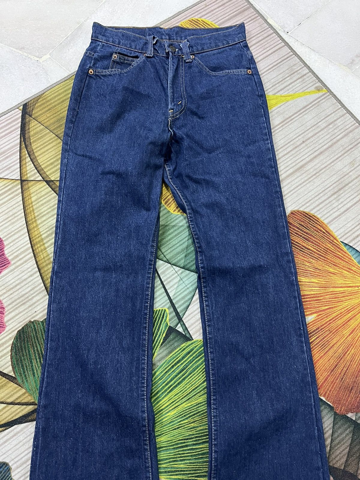 Levi's × Levi's Made & Crafted × Levi's Vintage Clothing FLARE💥VINTAGE 80’s LEVIS 517 ORANGE TAG BUTTON #8 Size US 28 / EU 44 - 3 Thumbnail