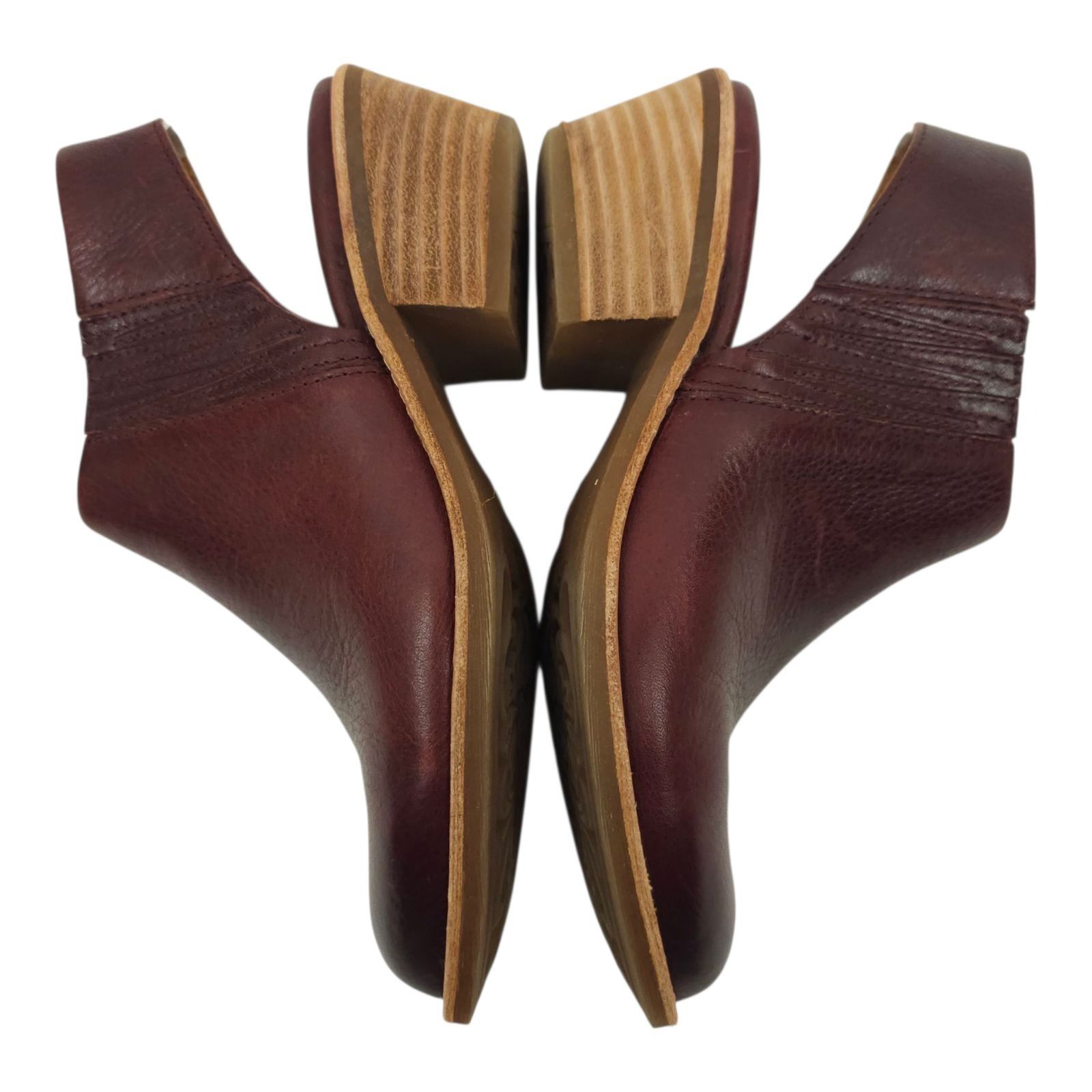 Other Sofft Arabia Slingback Bootie Women 6M Port Leather Maroon Size US 6 / IT 36 - 6 Thumbnail
