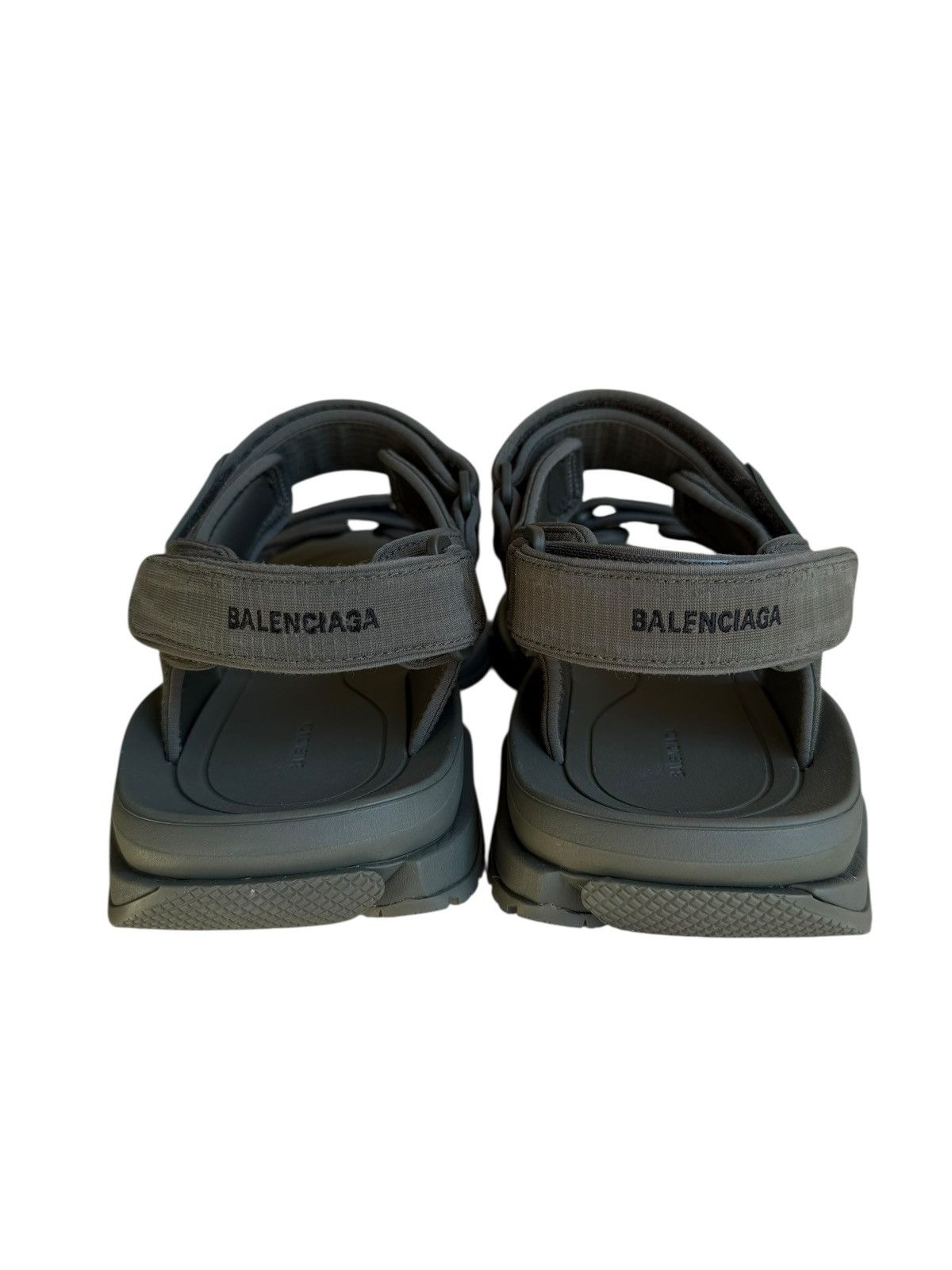 Balenciaga Tourist Strapped Olive Black Sandal Tevas Size US 13 / EU 46 - 4 Thumbnail