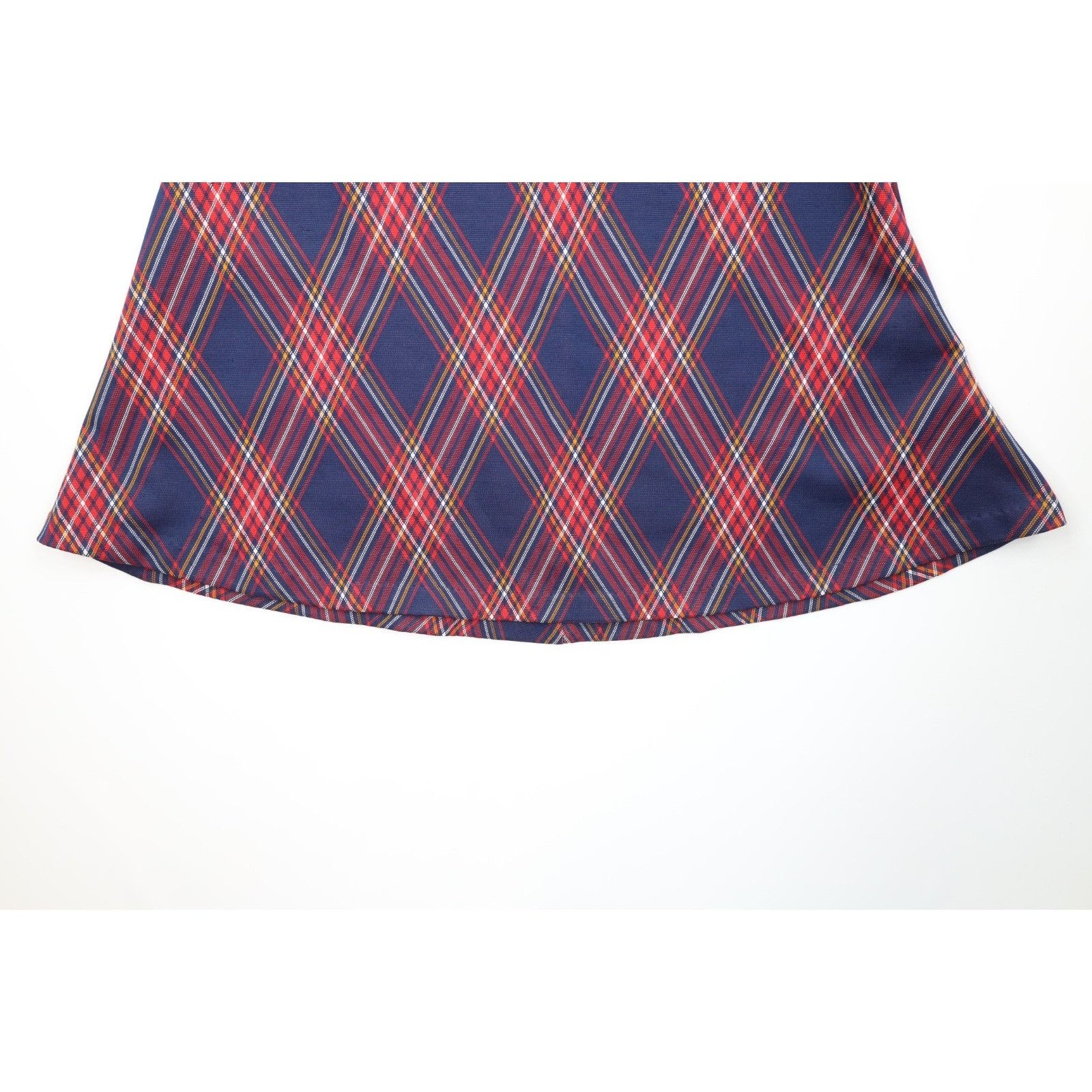 Vintage Vintage 70s Streetwear Knit Cross Hatch Skirt Size 34" / US 12 / IT 48 - 4 Thumbnail