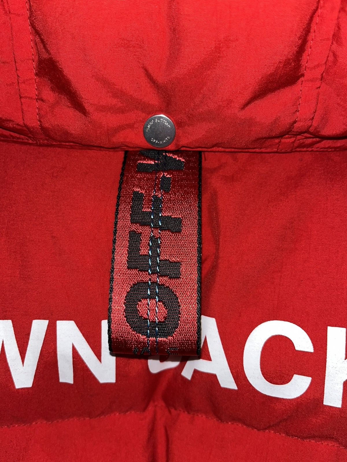 Off-White Off white red “down jacket” Size US L / EU 52-54 / 3 - 7 Thumbnail