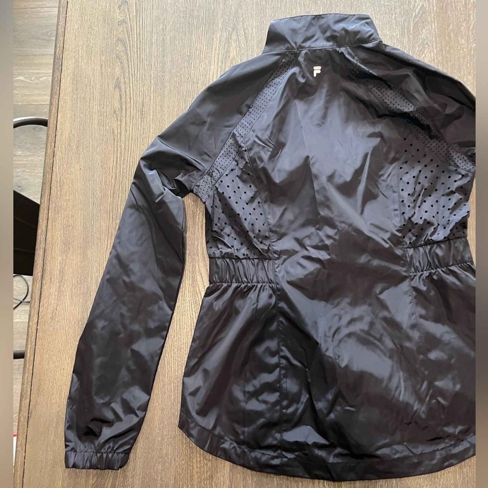 Fila NWOT Fila Womens Black Rain Jacket - Size S Size S / US 4 / IT 40 - 8 Thumbnail