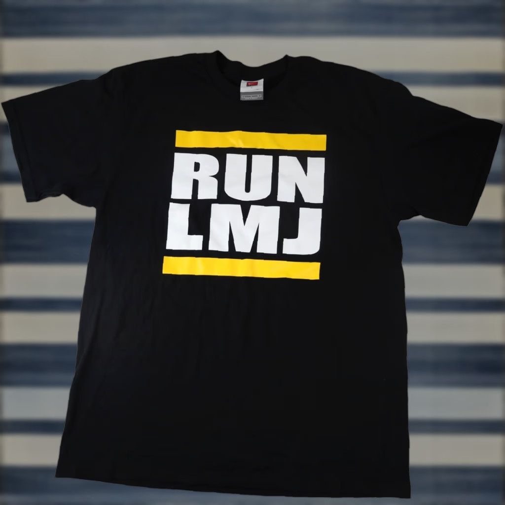 Nike VINTAGE Nike Run LMJ LaMichael James Oregon Ducks Graphic T Shirt Mens Large Black Size US L / EU 52-54 / 3 - 1 Thumbnail