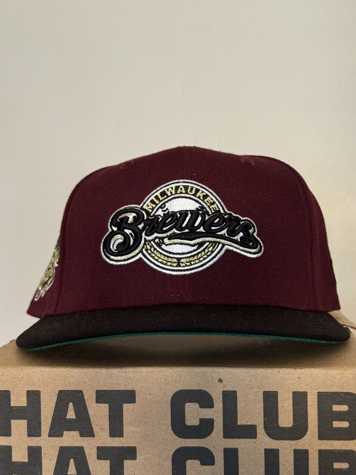 Hat Club × MLB × New Era 7 1/2 New Era Milwaukee Brewers Exclusive Fitted Size ONE SIZE - 1 Thumbnail