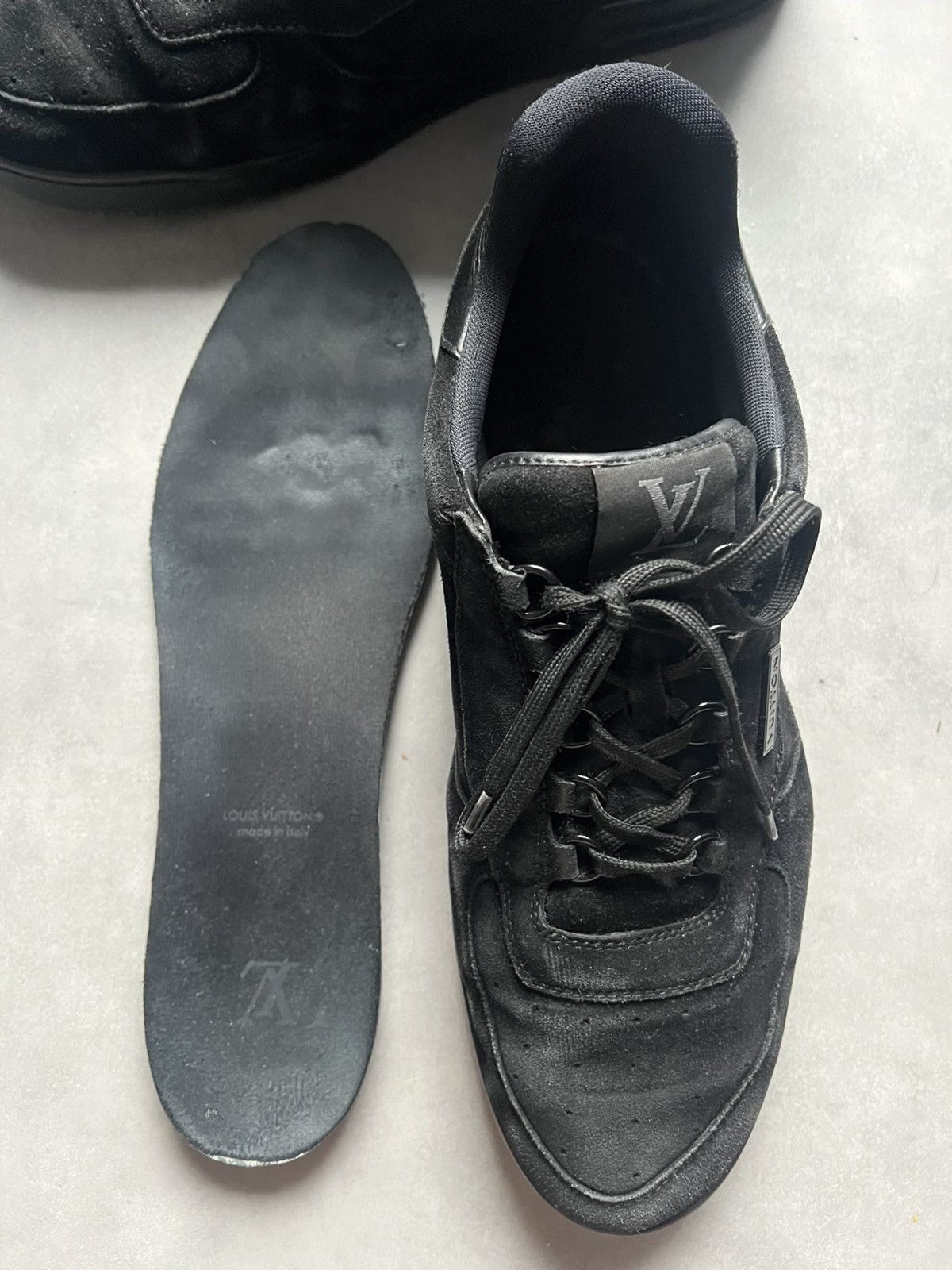 Louis Vuitton Louis Vuitton Suede Sneakers Size US 14 / EU 47 - 9 Thumbnail