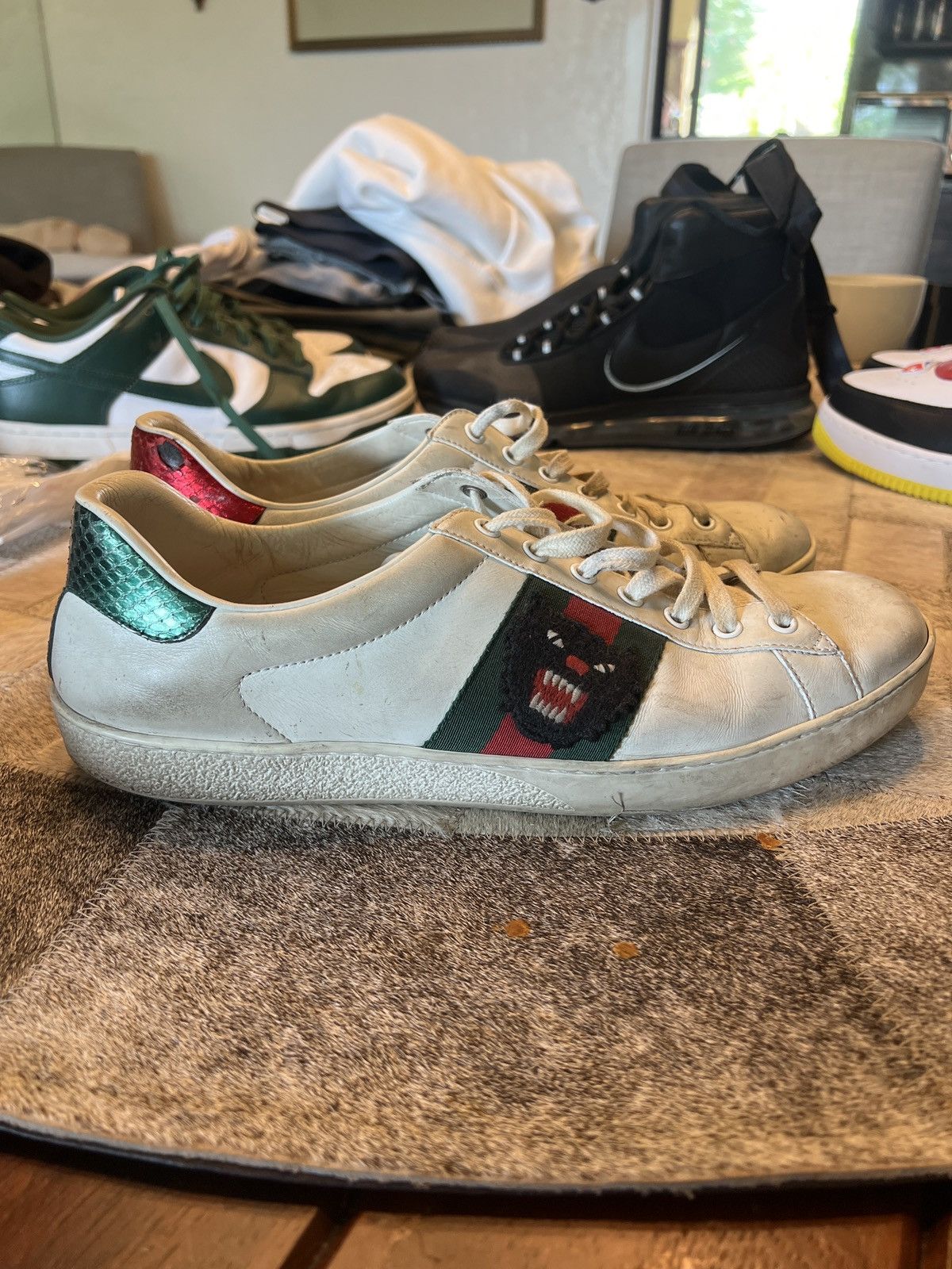 Gucci Gucci Ace Sneaker ‘Roaring Tiger’ Size US 10 / EU 43 - 1 Thumbnail