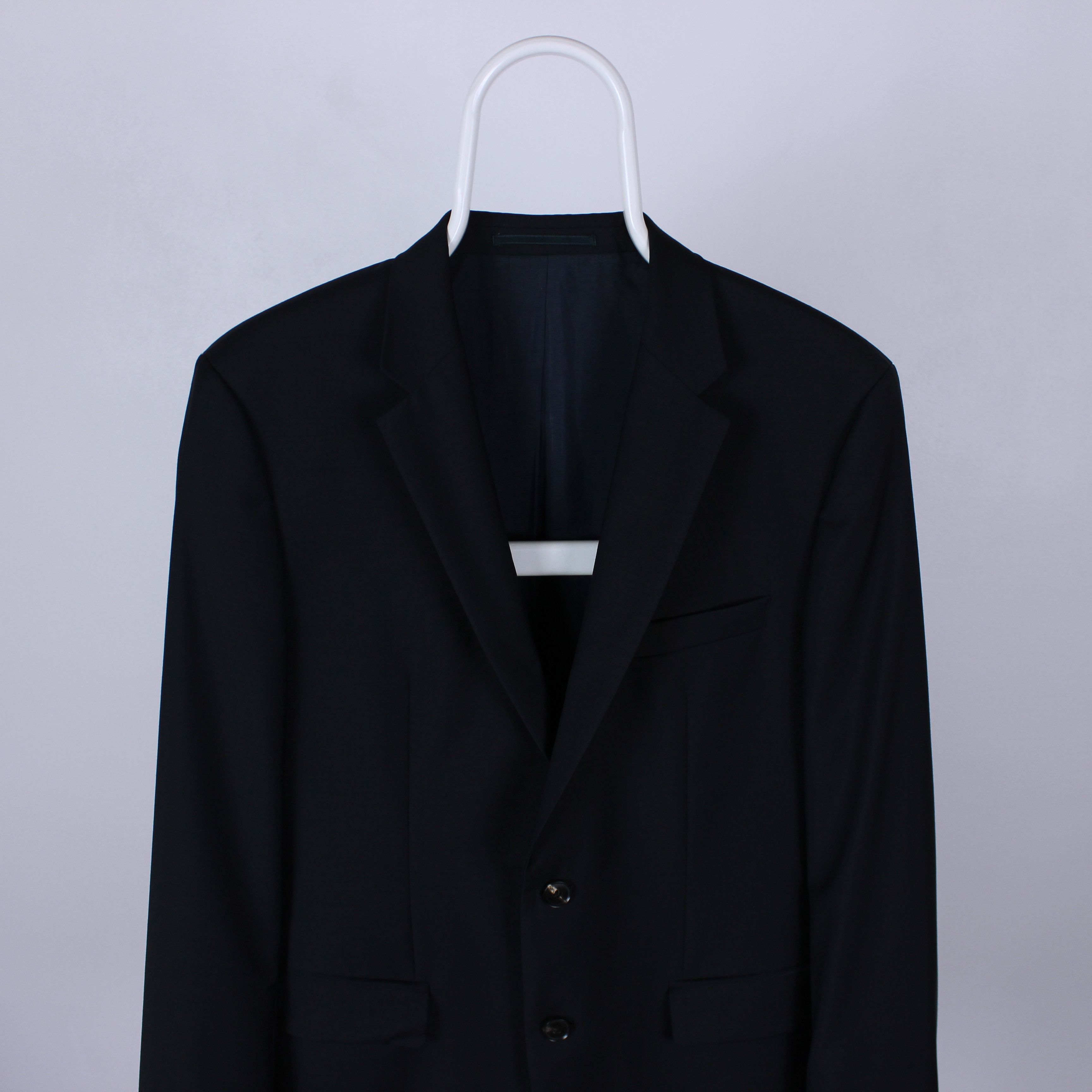 Hugo Boss Hugo Boss blazer men wool black 38R 48 Size 38R - 10 Thumbnail