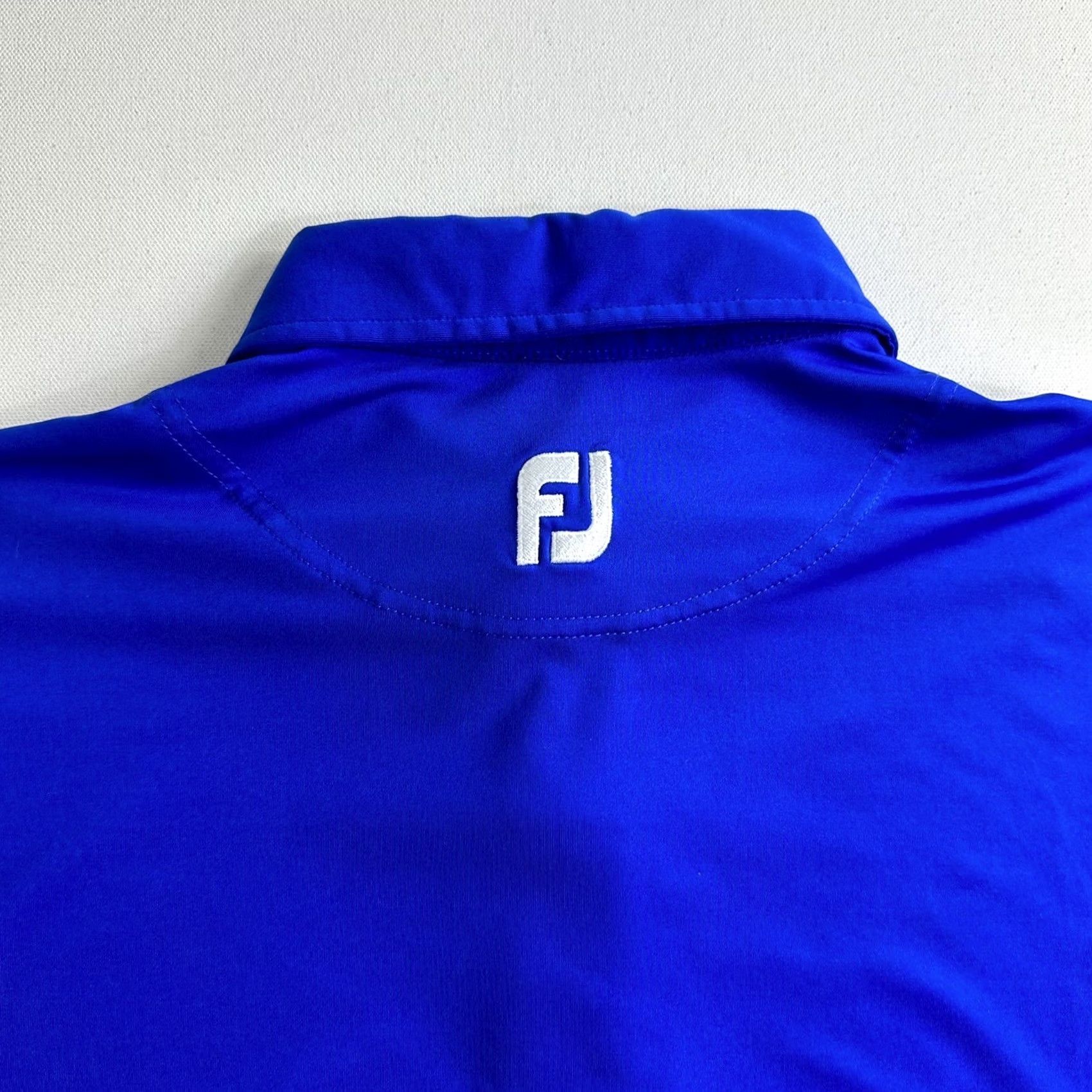 Footjoy FootJoy Polo Shirt Lago Mar Country Club Short Sleeve Logo Golf Size M Blue Mens Regular Shirt Size US M / EU 48-50 / 2 - 3 Thumbnail