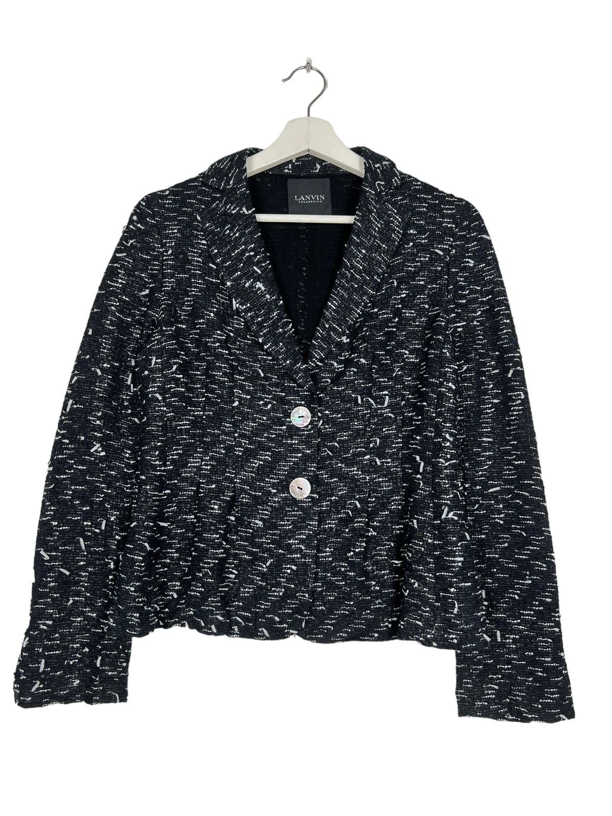 Lanvin 🔥 LANVIN COLLECTION TWEED JACKET Size M / US 6-8 / IT 42-44 - 2 Thumbnail