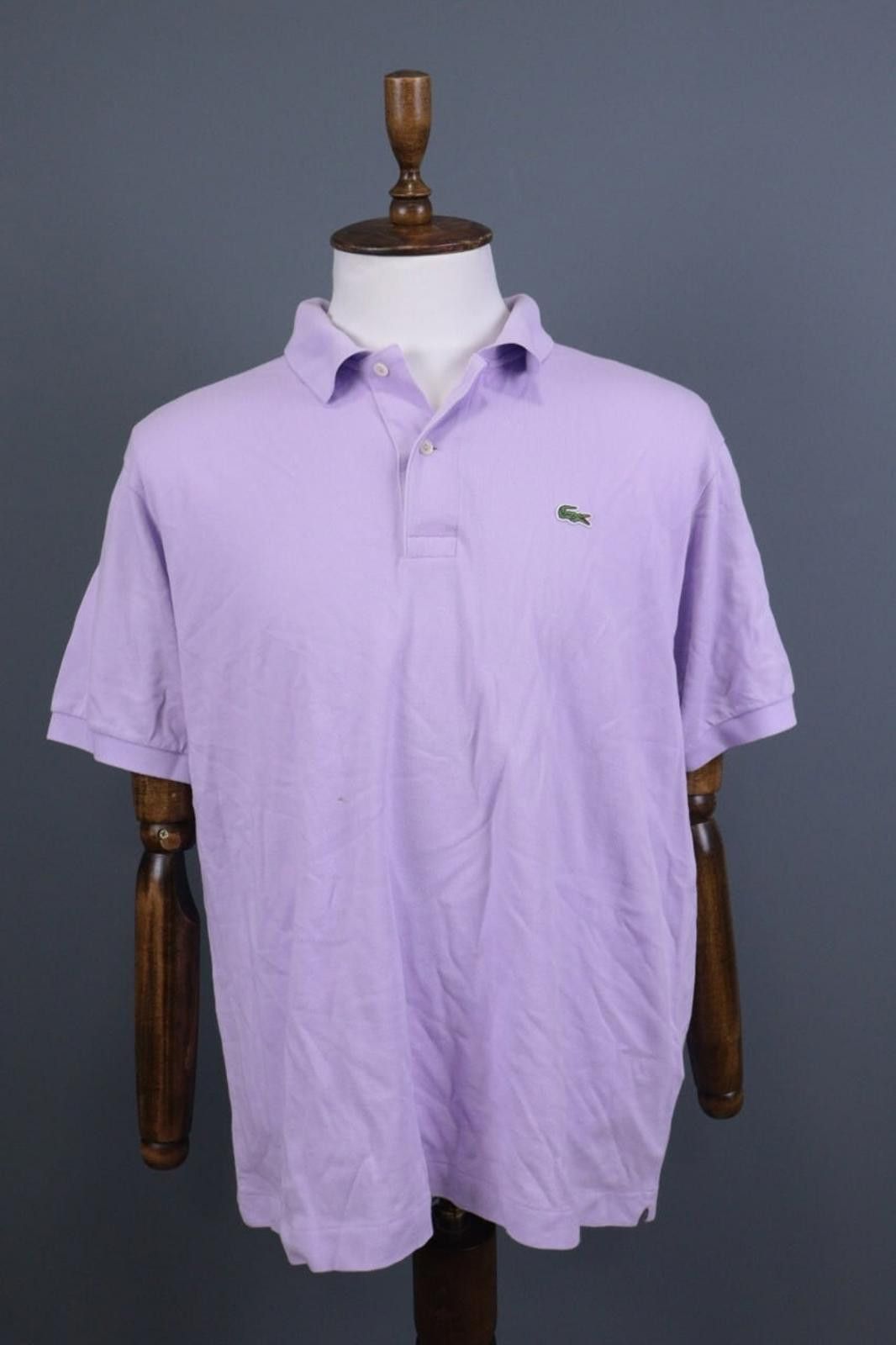 Lacoste Lacoste Purple Short Sleeve Polo Shirt Size 7/ US XXL Size US XXL / EU 58 / 5 - 1 Thumbnail