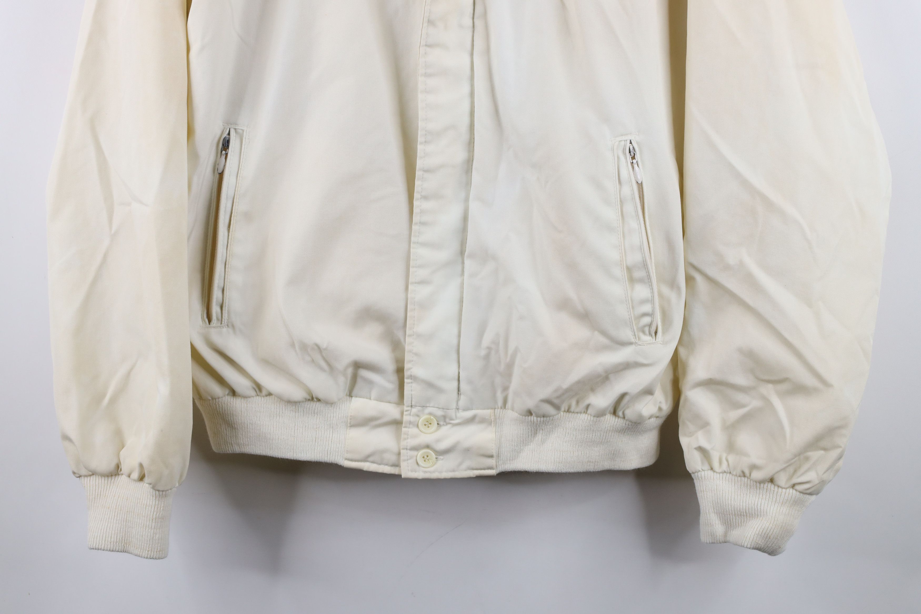 Vintage Vintage 70s Streetwear Catalina Bomber Jacket Cream Size US M / EU 48-50 / 2 - 3 Thumbnail