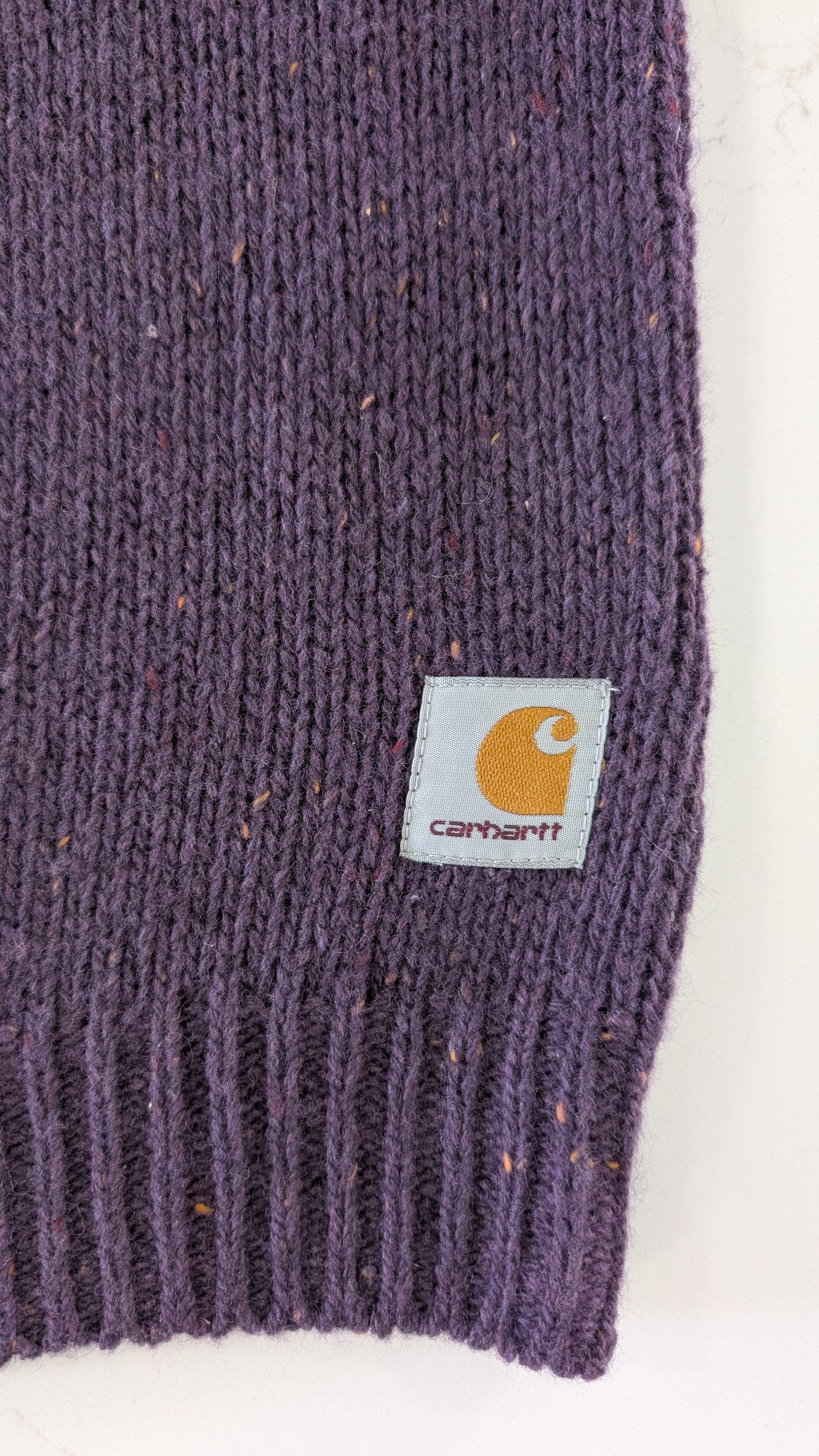Carhartt Wip Carhartt WIP Anglistic Speckled Wool Knit Purple Size L Size US L / EU 52-54 / 3 - 4 Thumbnail