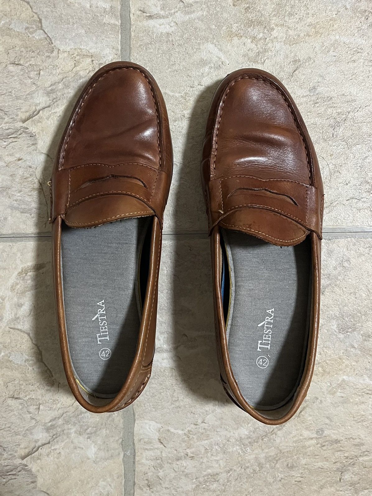 Other Vintage Tan Loafers Size US 9 / EU 42 - 2 Thumbnail