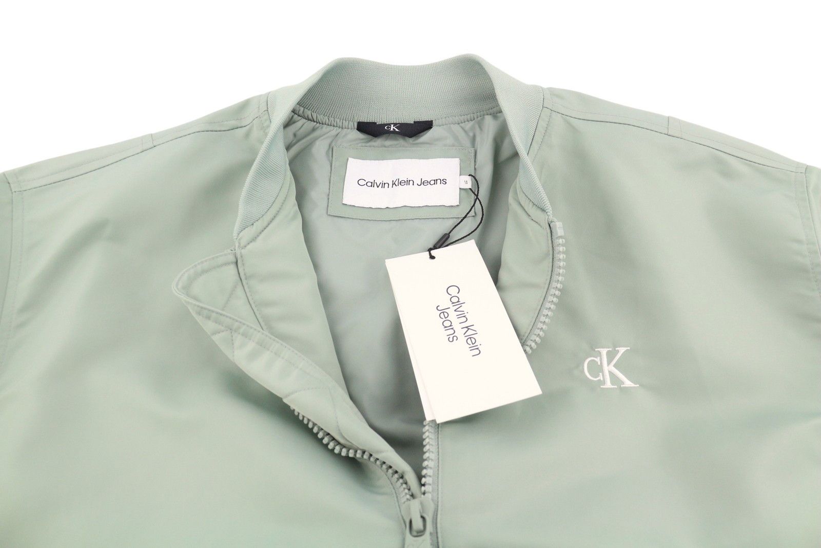 Calvin Klein M Slate Grey Insulated Full Zip Bomber 87429 Size US M / EU 48-50 / 2 - 5 Thumbnail