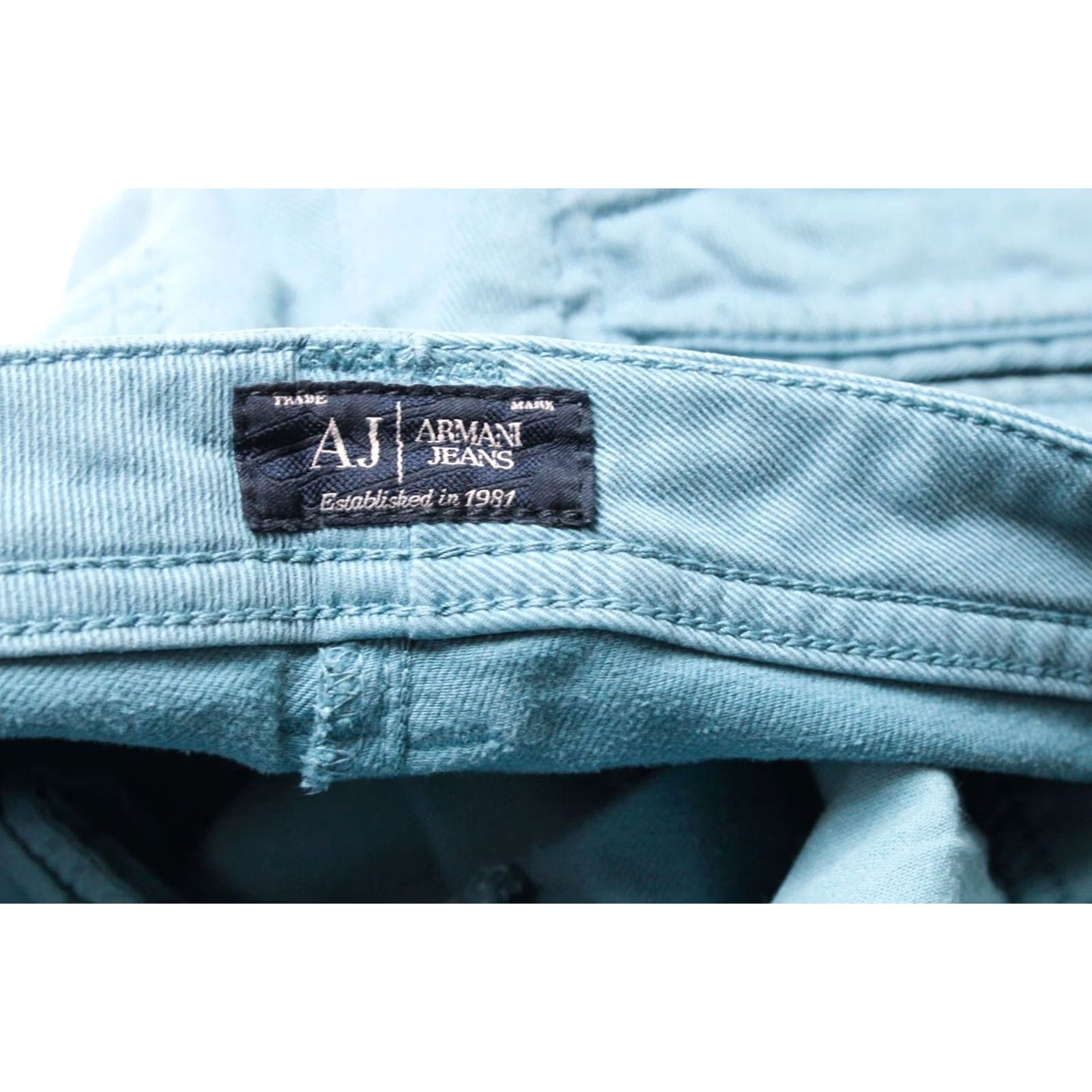 Vintage ARMANI JEANS Jeans Women's US 27 Slim Pocket Zip Fly Blue Size 27" / US 4 / IT 40 - 6 Thumbnail