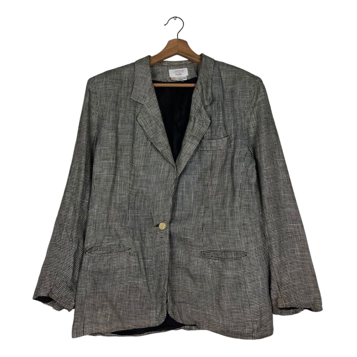 Calvin Klein 📌Tartan Check Biker Chore Jacket Calvin Klein Studio Size US M / EU 48-50 / 2 - 2 Thumbnail