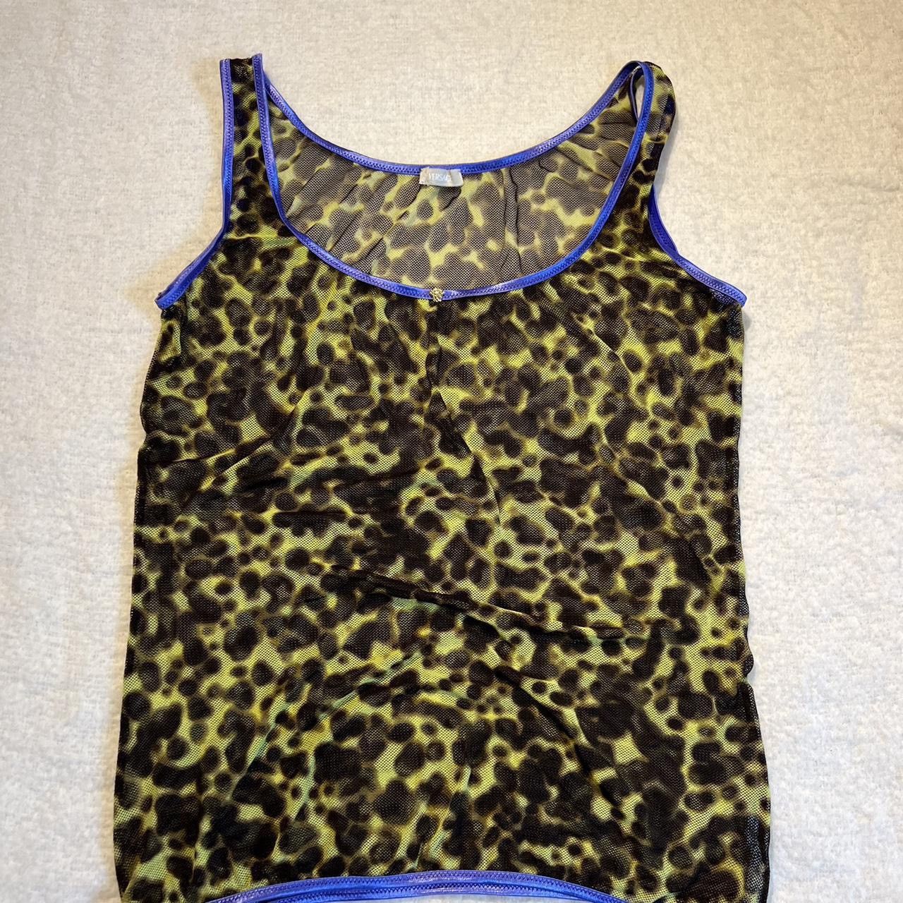 Versace Archive : 2000s sexy-arty Versace mesh tanktop Size M / US 6-8 / IT 42-44 - 5 Thumbnail