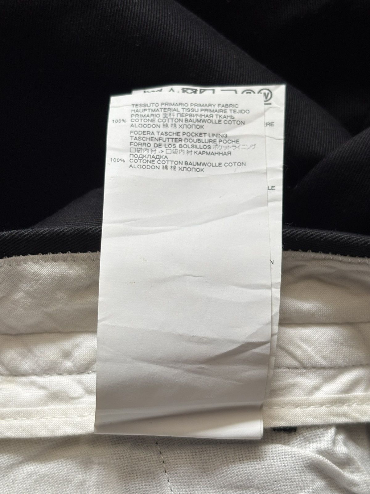 Maison Margiela SS18 Black Chino Pants Size US 34 / EU 50 - 9 Thumbnail