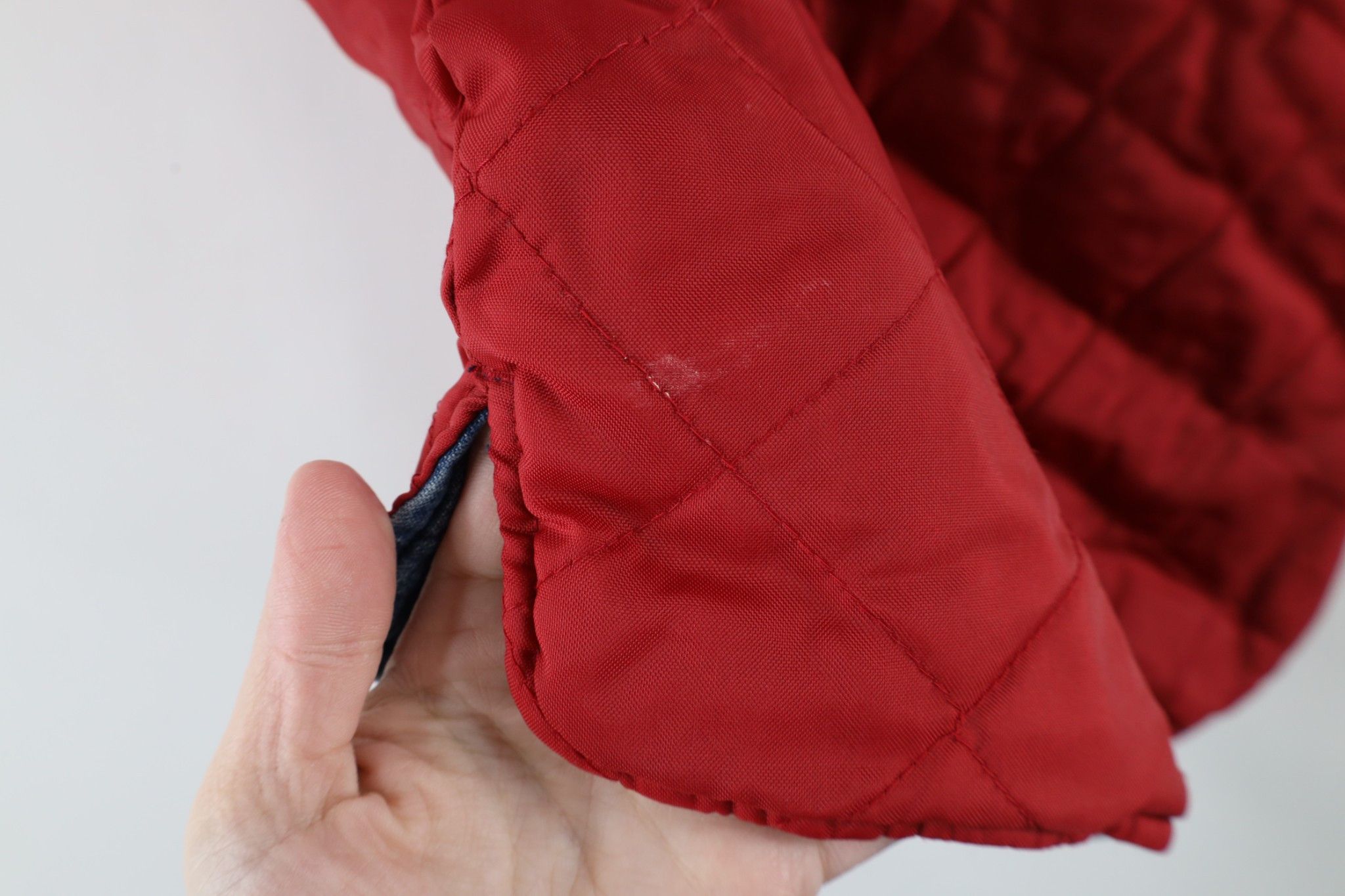 Vintage Vintage 90s Streetwear Reversible Quilted Denim Vest Jacket Size S / US 4 / IT 40 - 17 Thumbnail