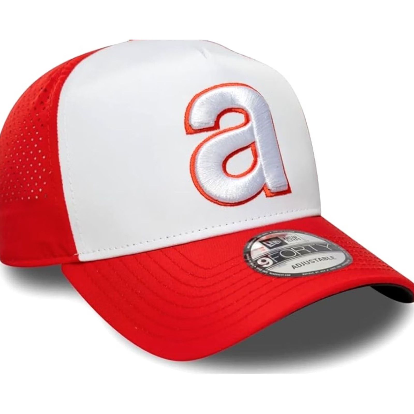 New Era New Era Cap Model: Aprilia Racing 9Forty Adjustable Baseball Cap Hat Red USA Logo Embroidery 60684542 Adults Adjustable Cap Size ONE SIZE - 3 Thumbnail