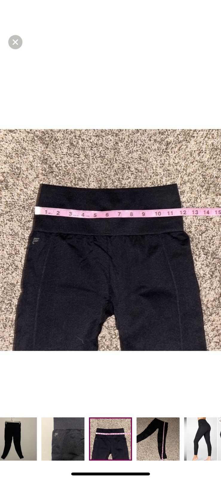 Fabletics Fabletics small sync seamless high waisted 7/8 leggings Size 27" / US 4 / IT 40 - 5 Thumbnail