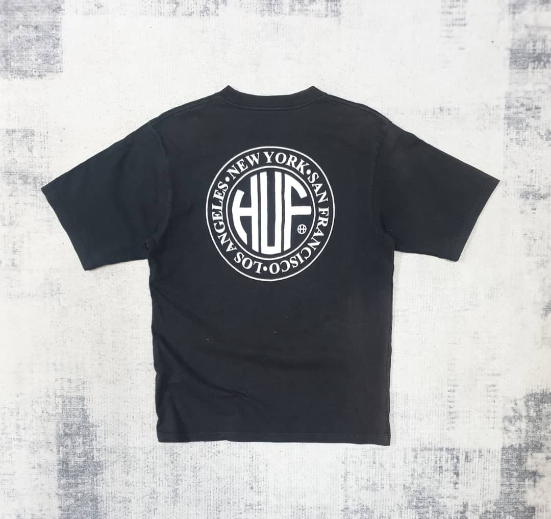 Huf Huf HUFWORLDWIDE Faded black Shirt Size US M / EU 48-50 / 2 - 9 Thumbnail