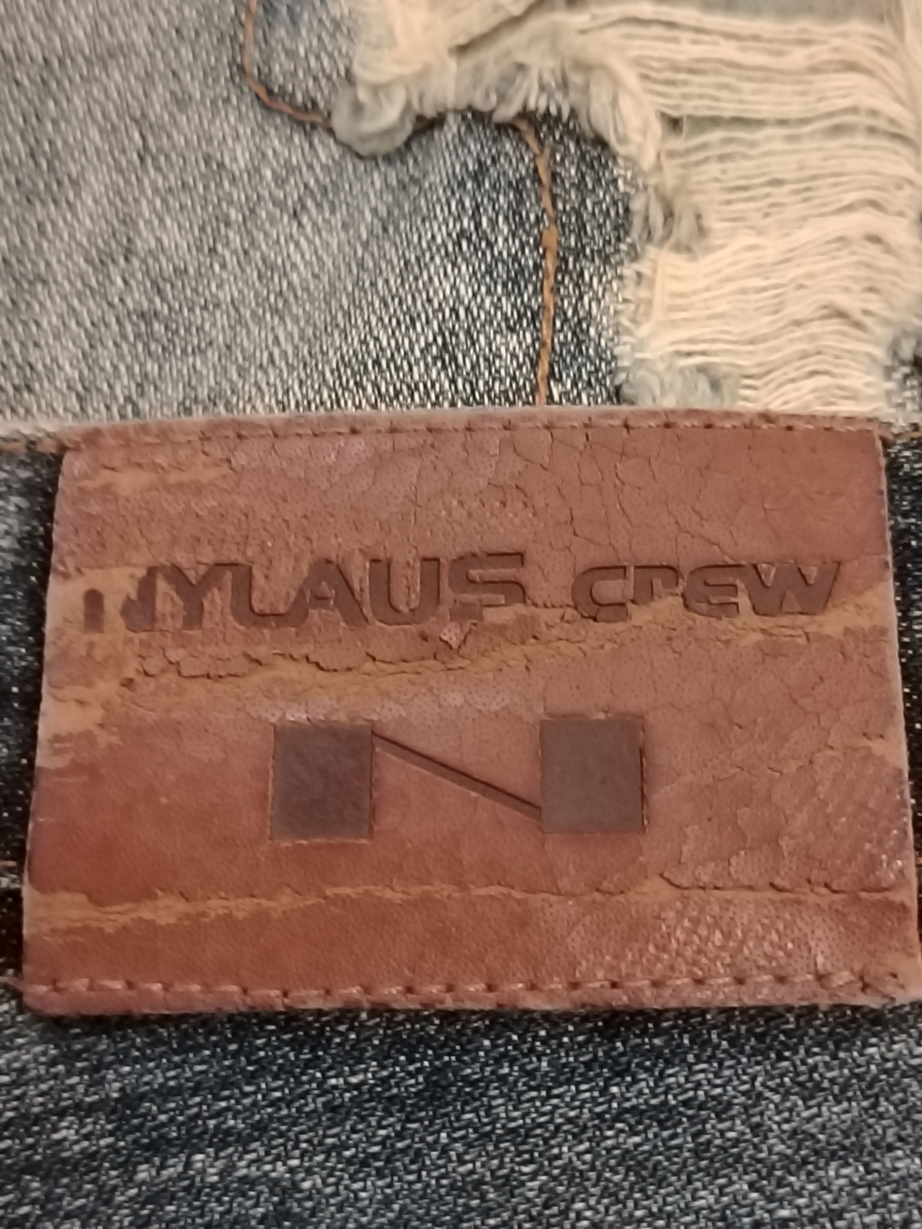Grailed Nylaus Crew Distressed Denim Size US 34 / EU 50 - 4 Thumbnail
