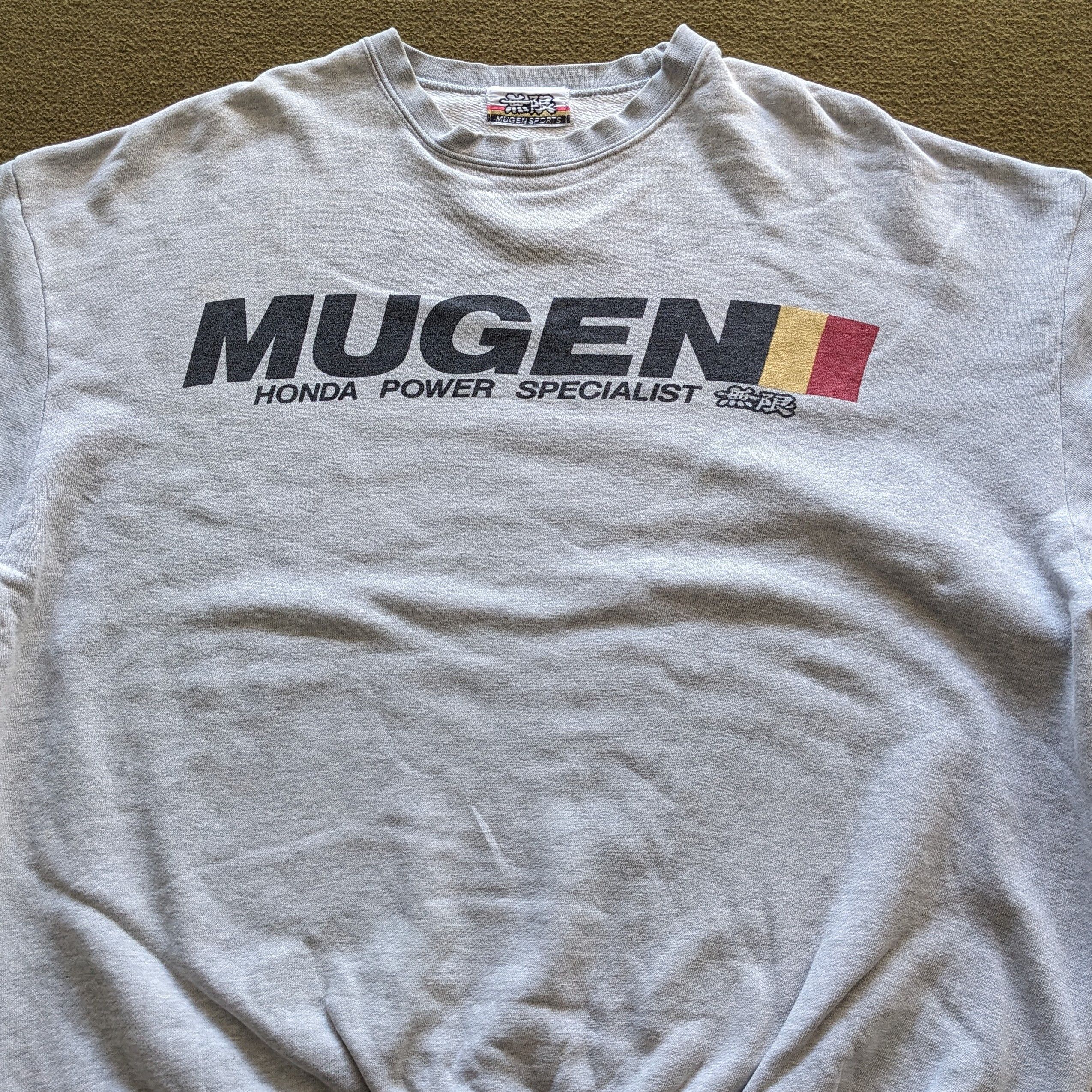 Vintage Vintage MUGEN HONDA Racing Sweatshirt Size US L / EU 52-54 / 3 - 2 Thumbnail