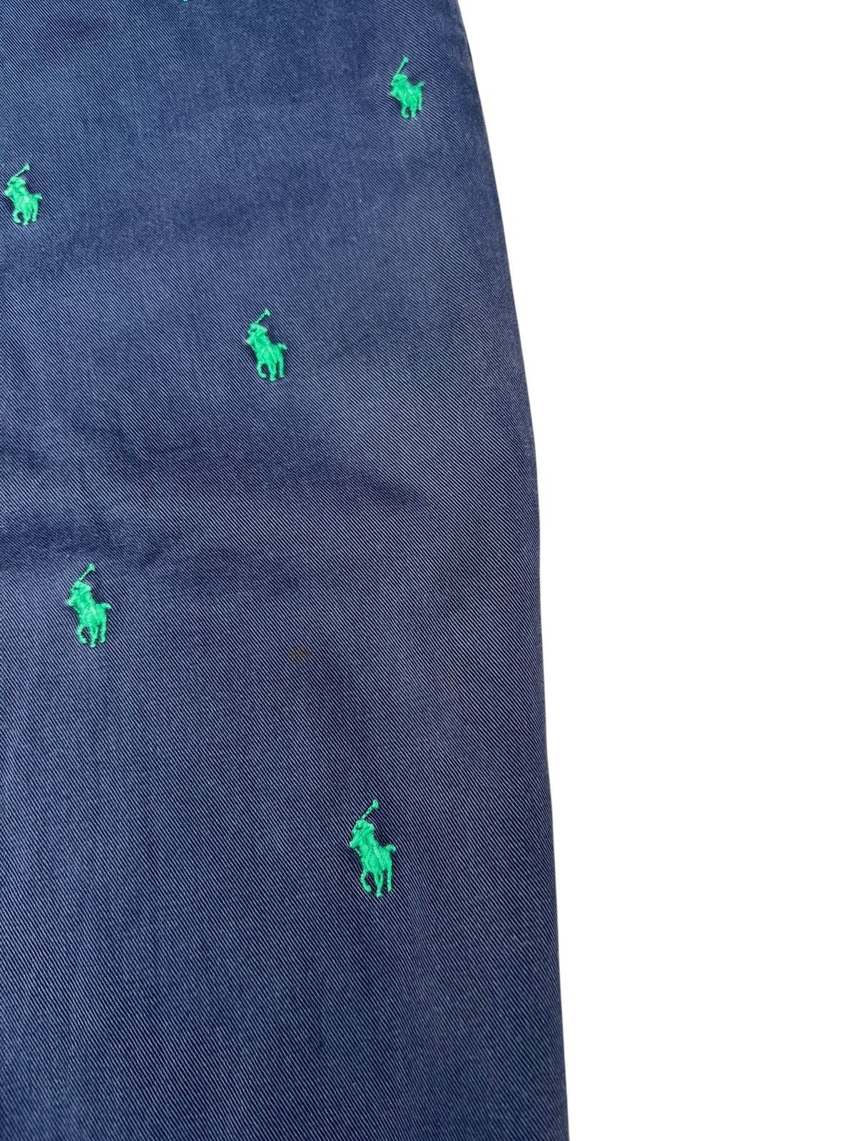 Polo Ralph Lauren Vintage 90s Polo Ralph Lauren Small Pony Faded Navy Trouser Size US 38 / EU 54 - 17 Thumbnail