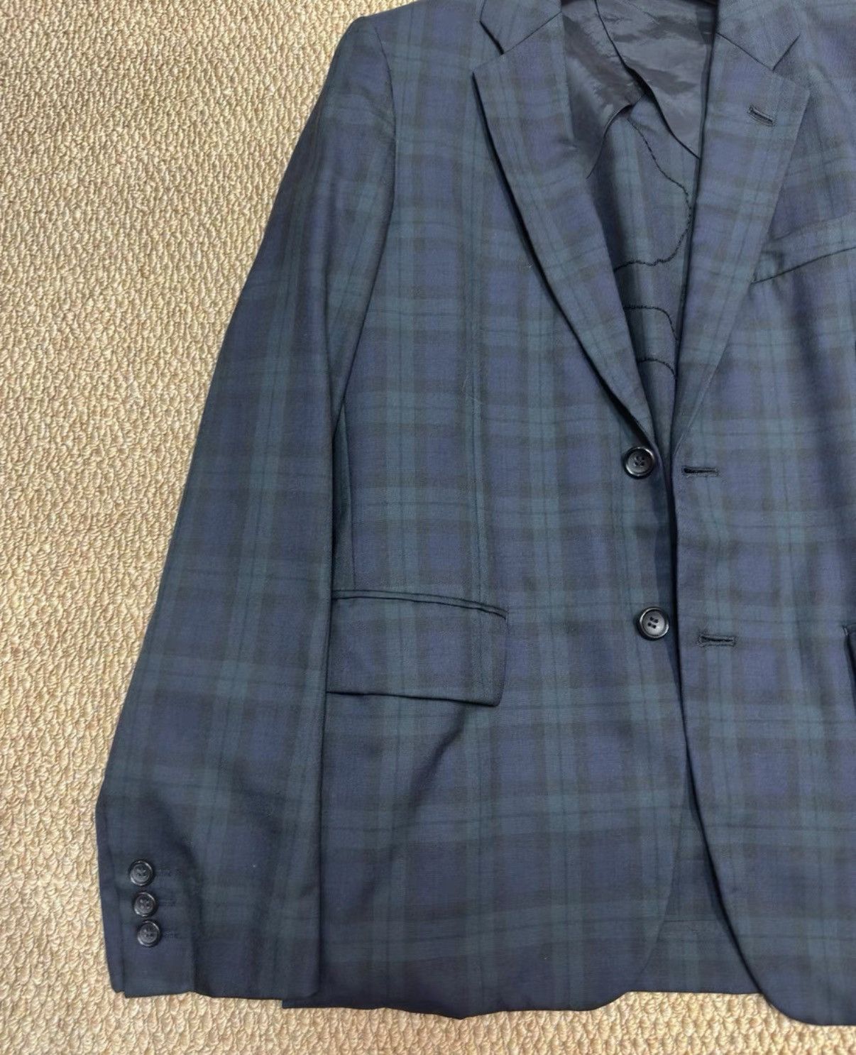 Comme des Garcons Homme Plus Comme des Garcons Homme Plus Skull Plaid Blazer K23 Size US XS / EU 42 / 0 - 2 Thumbnail