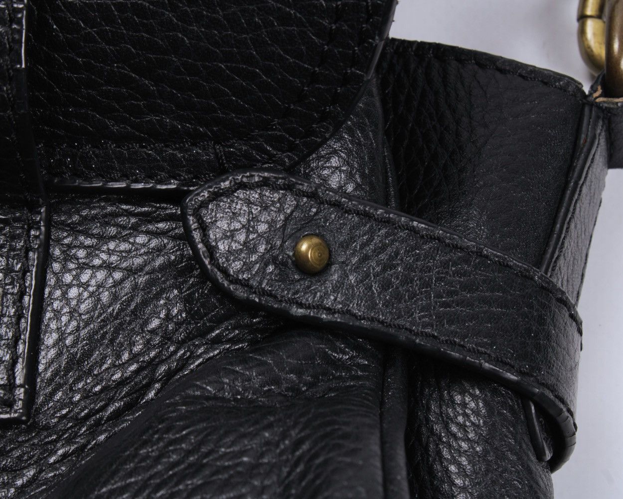 Designer × Mulberry MULBERRY Alexa Leather Black Handle Shoulder Bag 390207 Size ONE SIZE - 14 Thumbnail