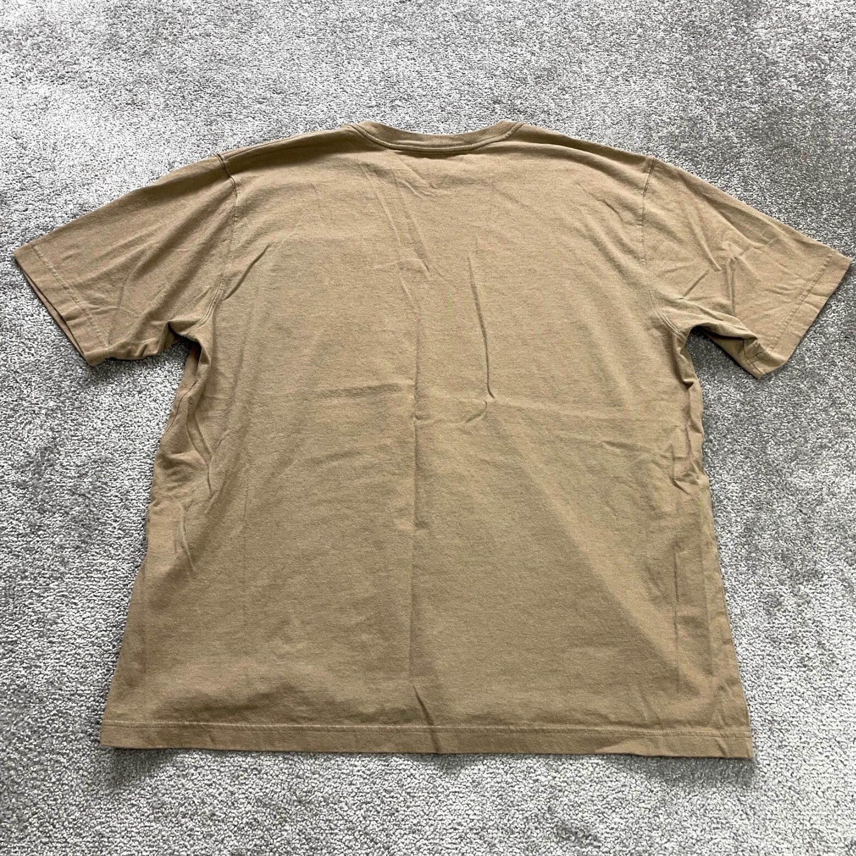 Carhartt Carhartt K87 Loose Fit T-Shirt Mens XL Brown Casual Pocket Tee Outdoor Classic Size US XL / EU 56 / 4 - 2 Thumbnail