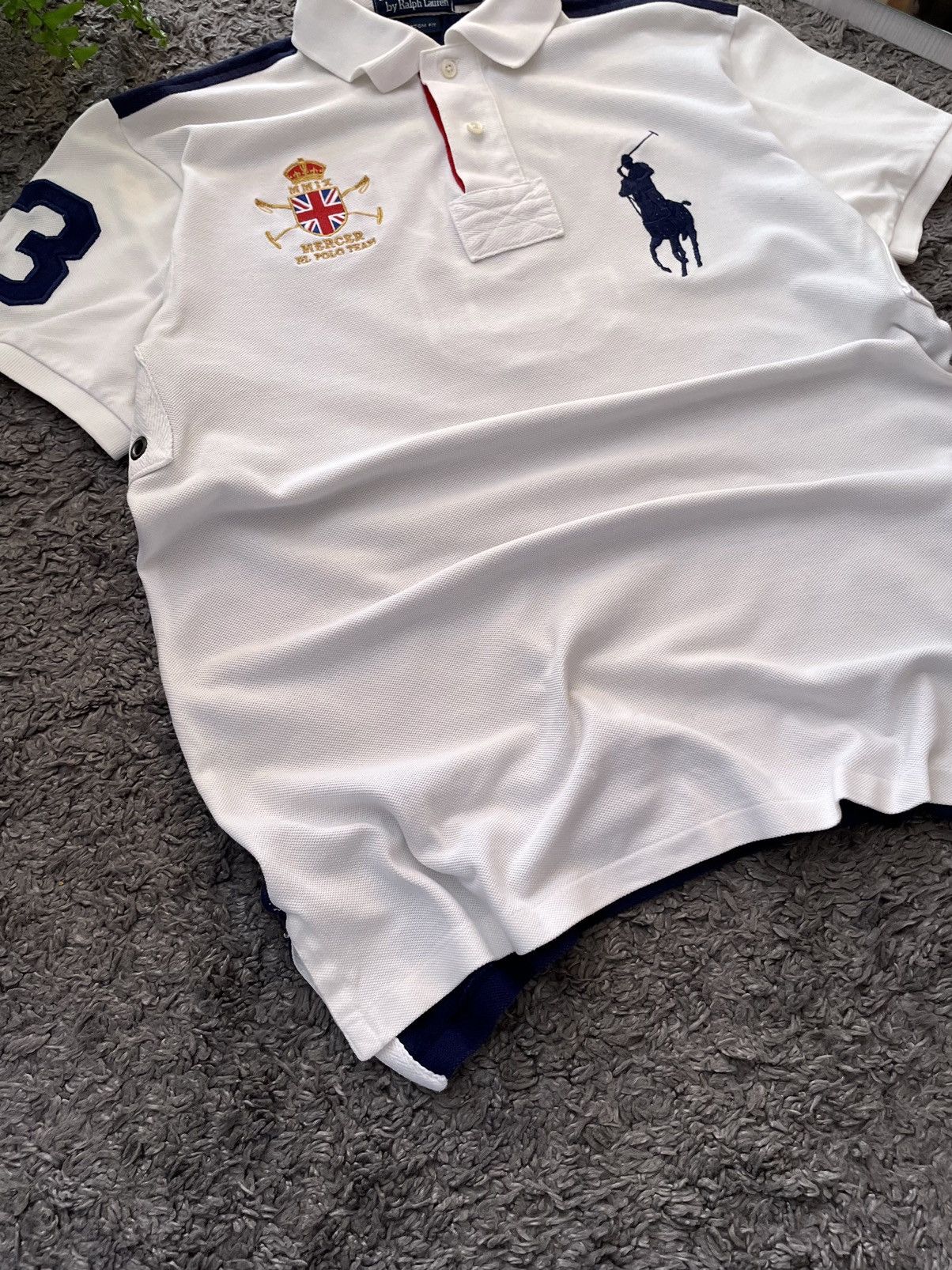 Polo Ralph Lauren × Vintage 00s Polo Ralph Lauren Streetwear Vintage Chief Keef Big Logo Size US M / EU 48-50 / 2 - 6 Thumbnail