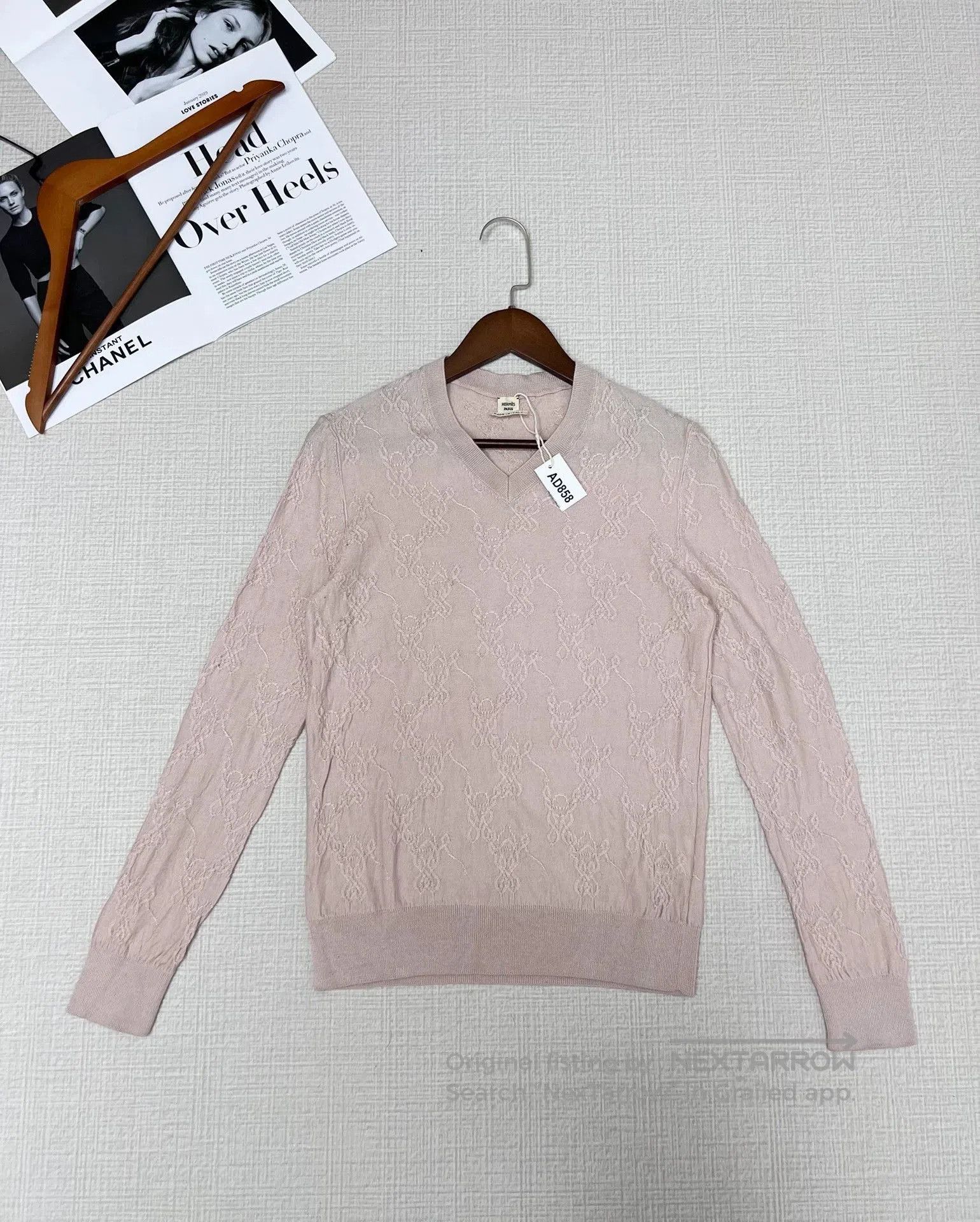 Hermes HERMES Cashmere Silk Blend Top. Size US S / EU 44-46 / 1 - 1 Thumbnail