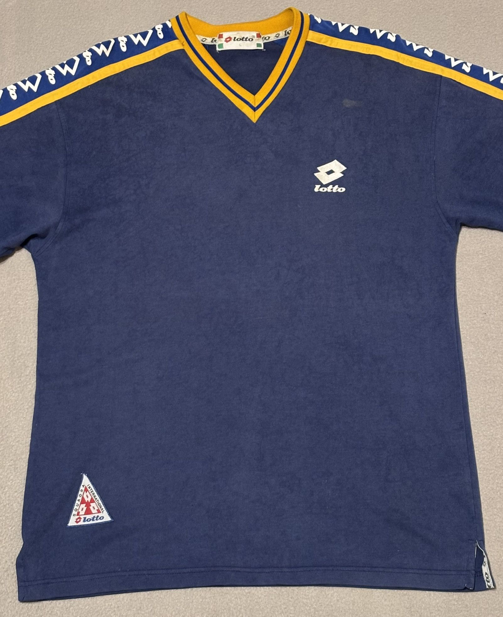 Lotto Sport Lotto vintage t-shirt size L Size US L / EU 52-54 / 3 - 6 Thumbnail