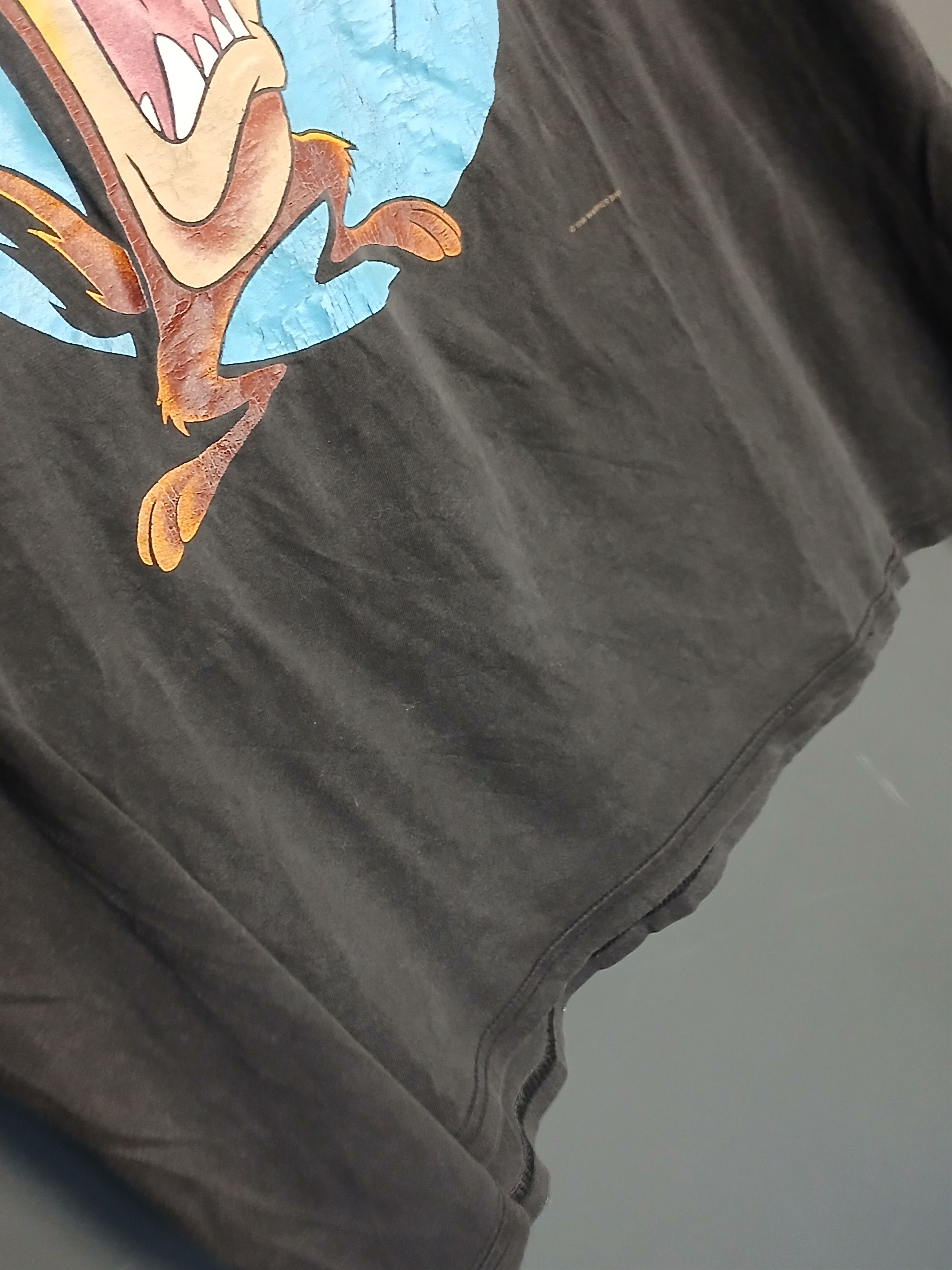 Cartoon Network × Vintage Vintage 1996 Looney Tunes Taz T-Shirt Size US XL / EU 56 / 4 - 8 Thumbnail