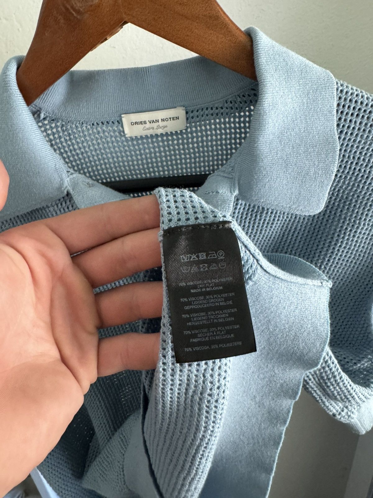 Dries Van Noten Dries Van Noten knit polo Size US XL / EU 56 / 4 - 3 Thumbnail