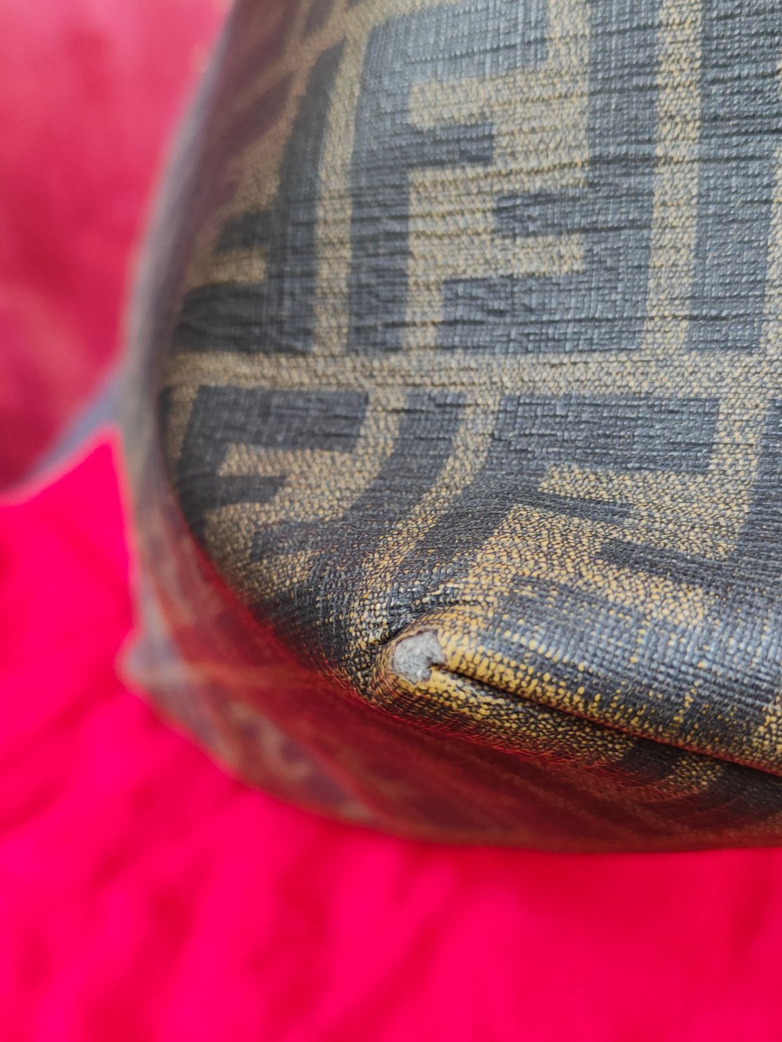 Fendi Fendi Vintage monogram Tote shoulder Bag #SB002DLAL Size ONE SIZE - 11 Thumbnail