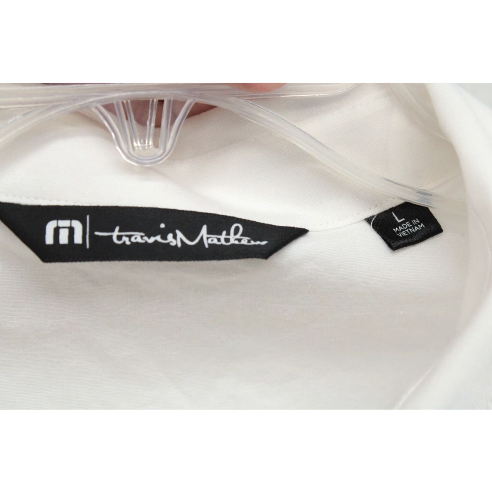 TravisMathew Travis Mathew Shirt Men's Large Multicolor Block Button Up Short Sleeve Preppy Size US L / EU 52-54 / 3 - 3 Thumbnail