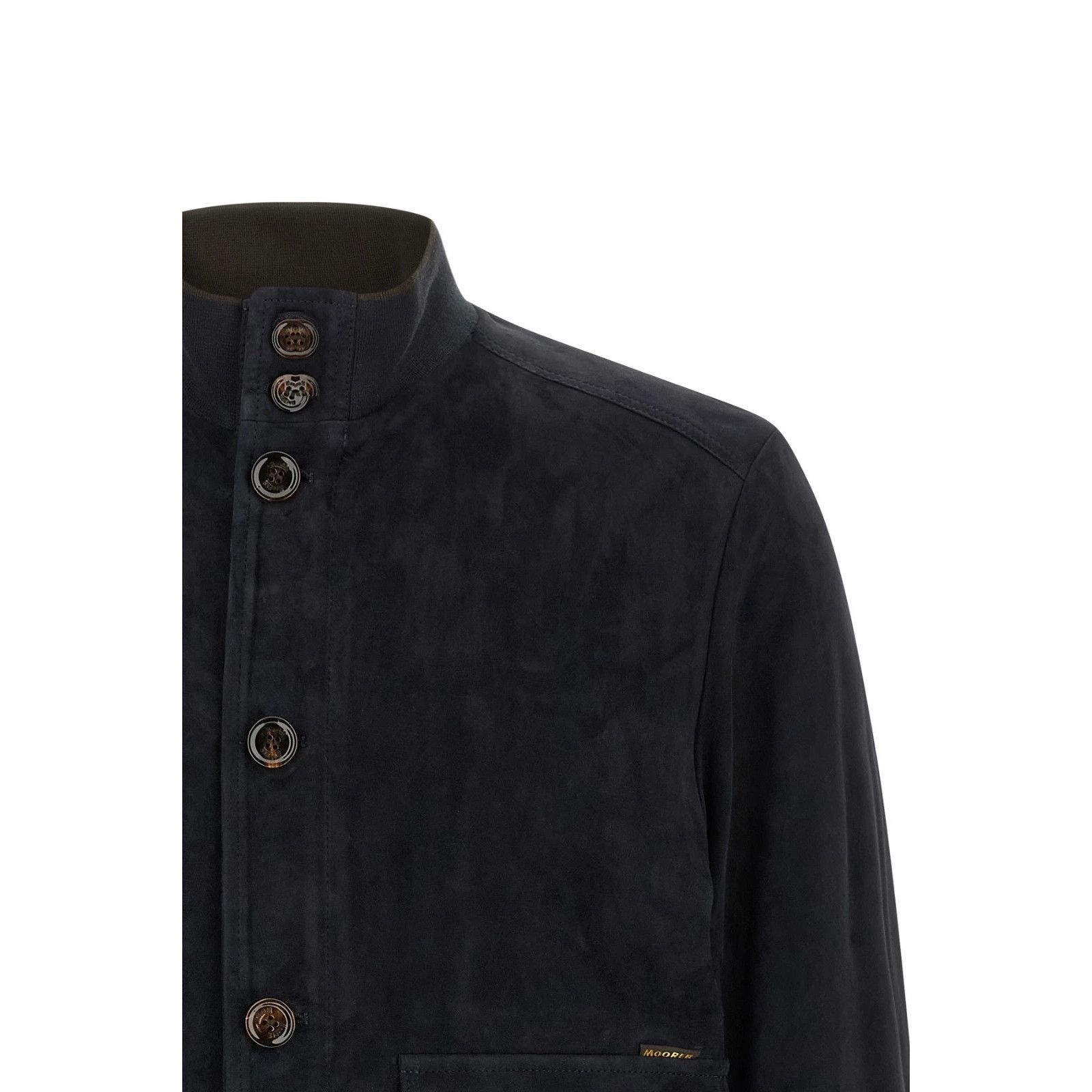 MooRER MOORER Carlos Blue Bomber Jacket New & Authentic (Men's siz Size US XXL / EU 58 / 5 - 3 Thumbnail