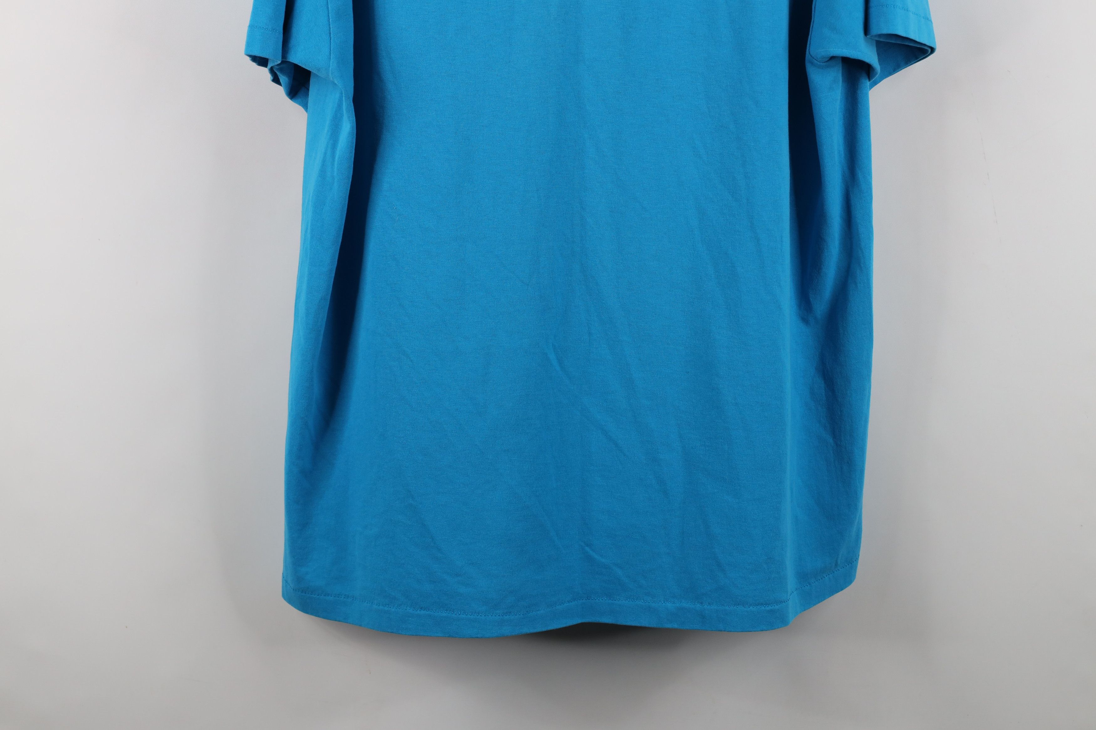 Hanes Vintage 80s 90s Hanes Heavyweight Short Sleeve T-Shirt USA Size US XL / EU 56 / 4 - 11 Thumbnail