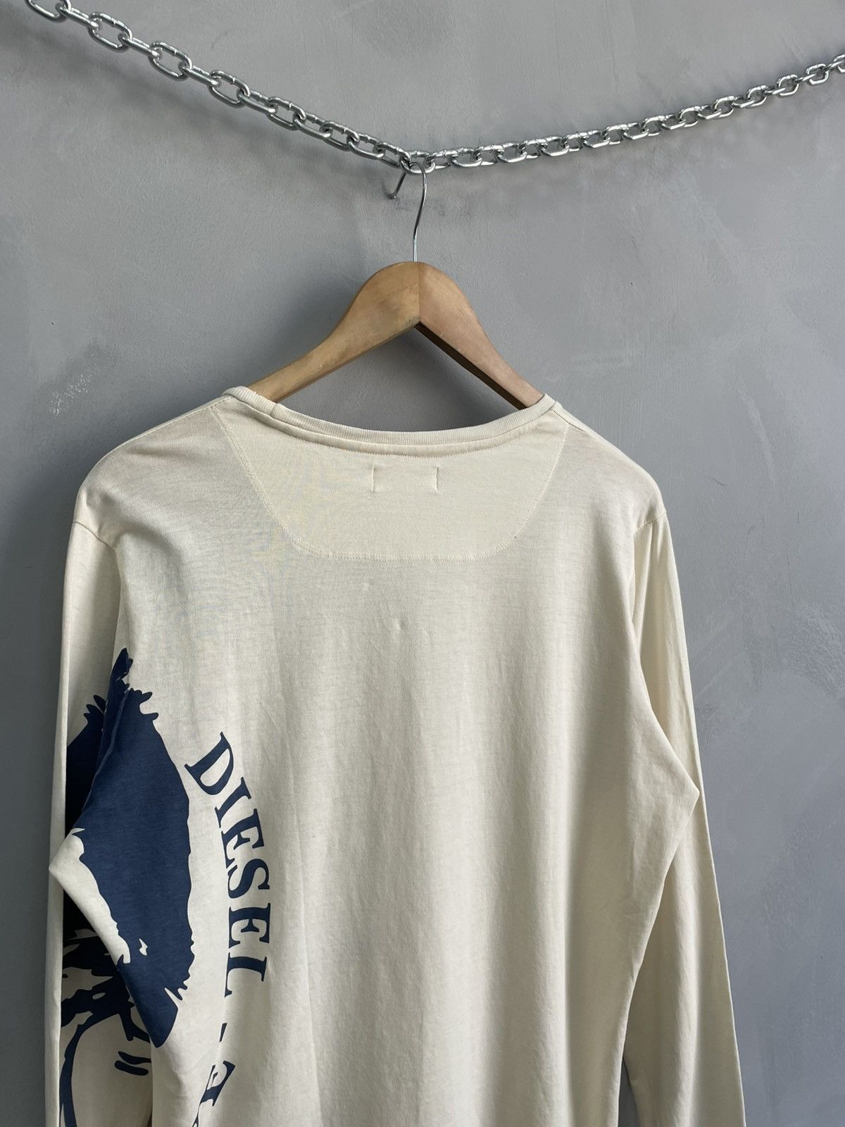 Diesel Avant garde Diesel big logo long sleeve rare y2k Size US M / EU 48-50 / 2 - 11 Thumbnail