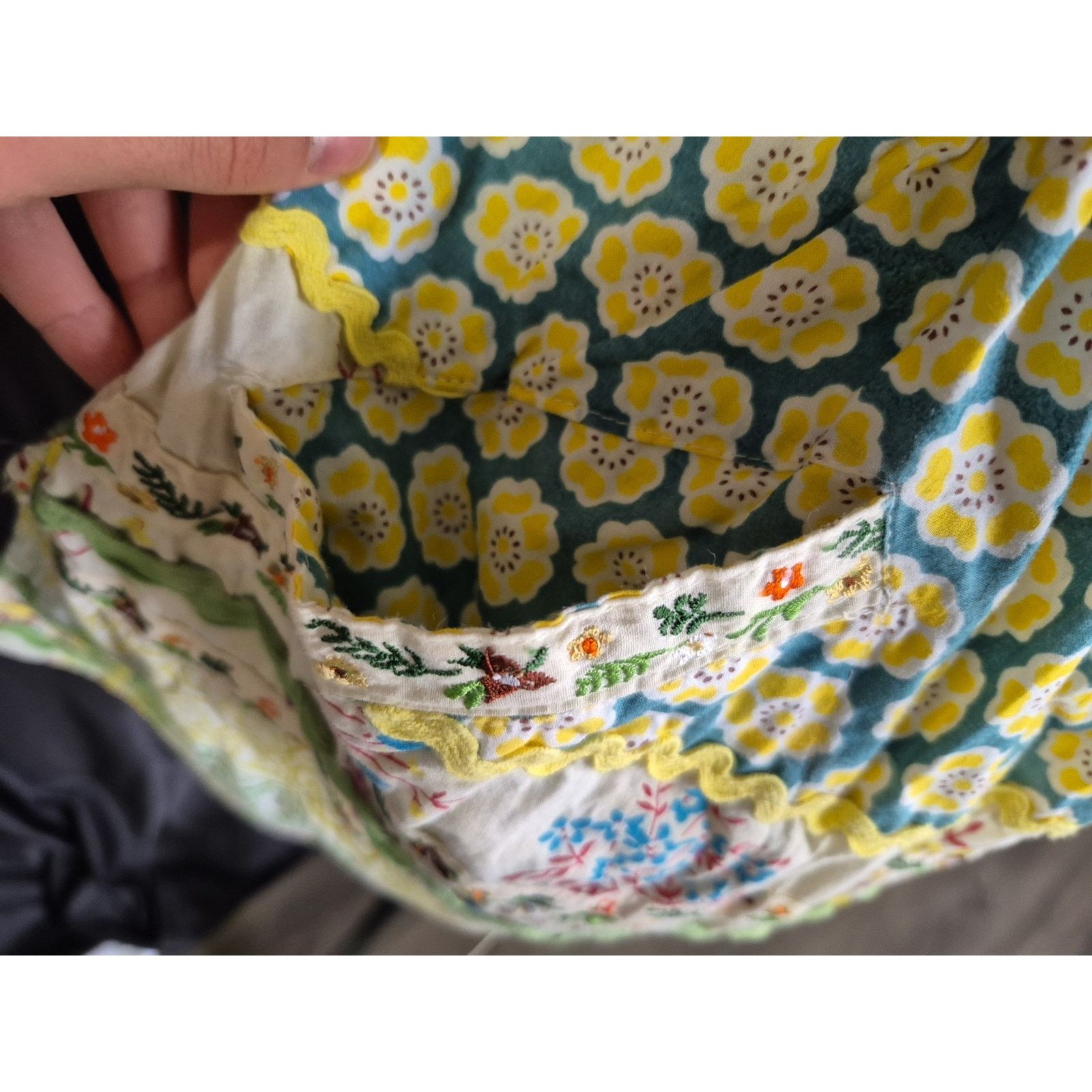 Anthropologie Anthropologie Halter Apron Cotton Front Pockets Tie Neck Size ONE SIZE - 8 Thumbnail