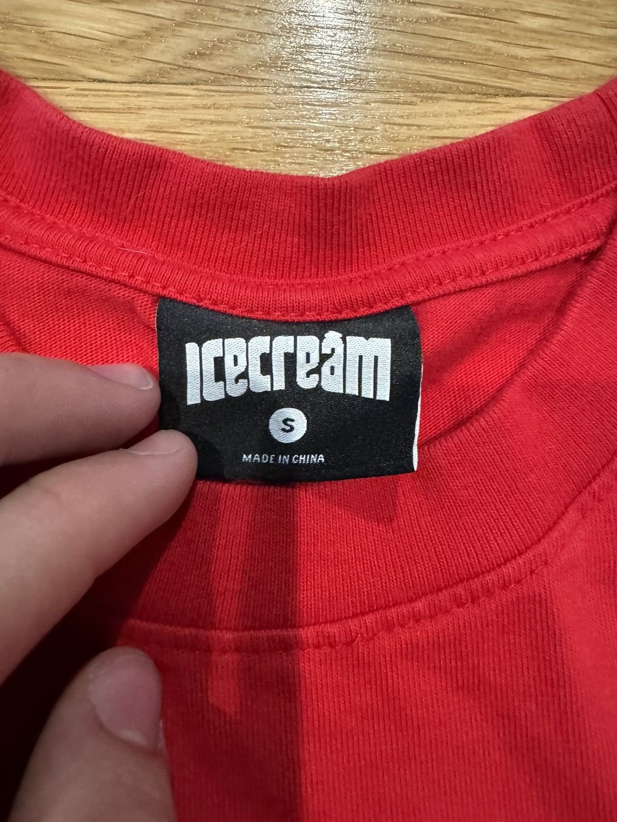 Icecream Ice cream embroidered tie dye shirt Size US S / EU 44-46 / 1 - 4 Thumbnail