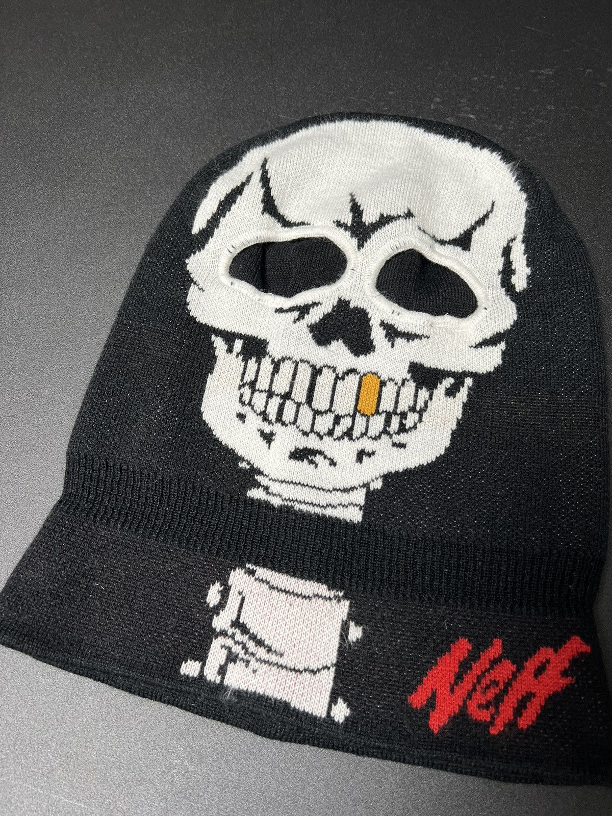 NEFF Vintage Neff Full Face Beanie Skull Size ONE SIZE - 2 Thumbnail